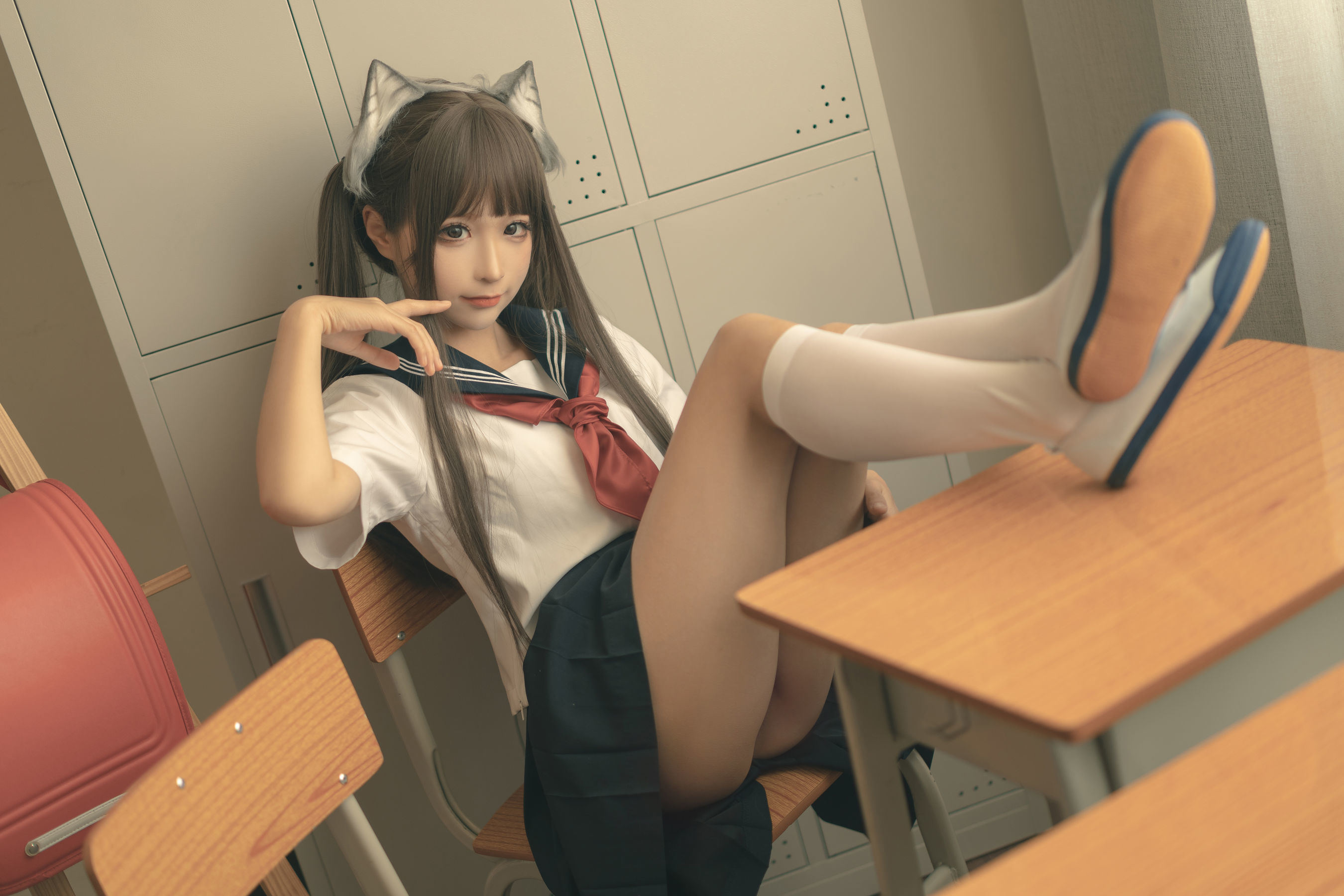Chun Momo After School Cosplay Photo Set