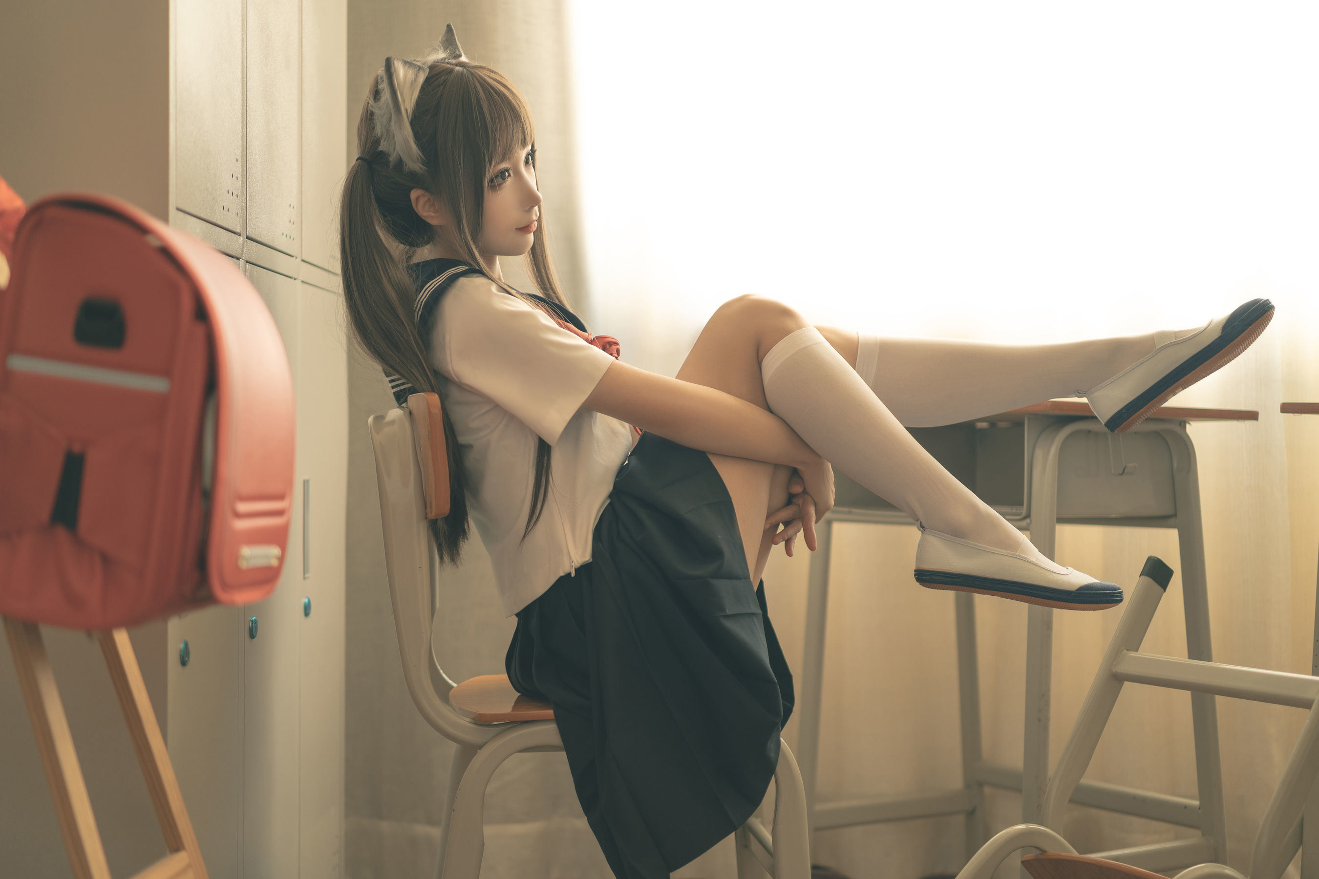 Chun Momo After School Cosplay Photo Set
