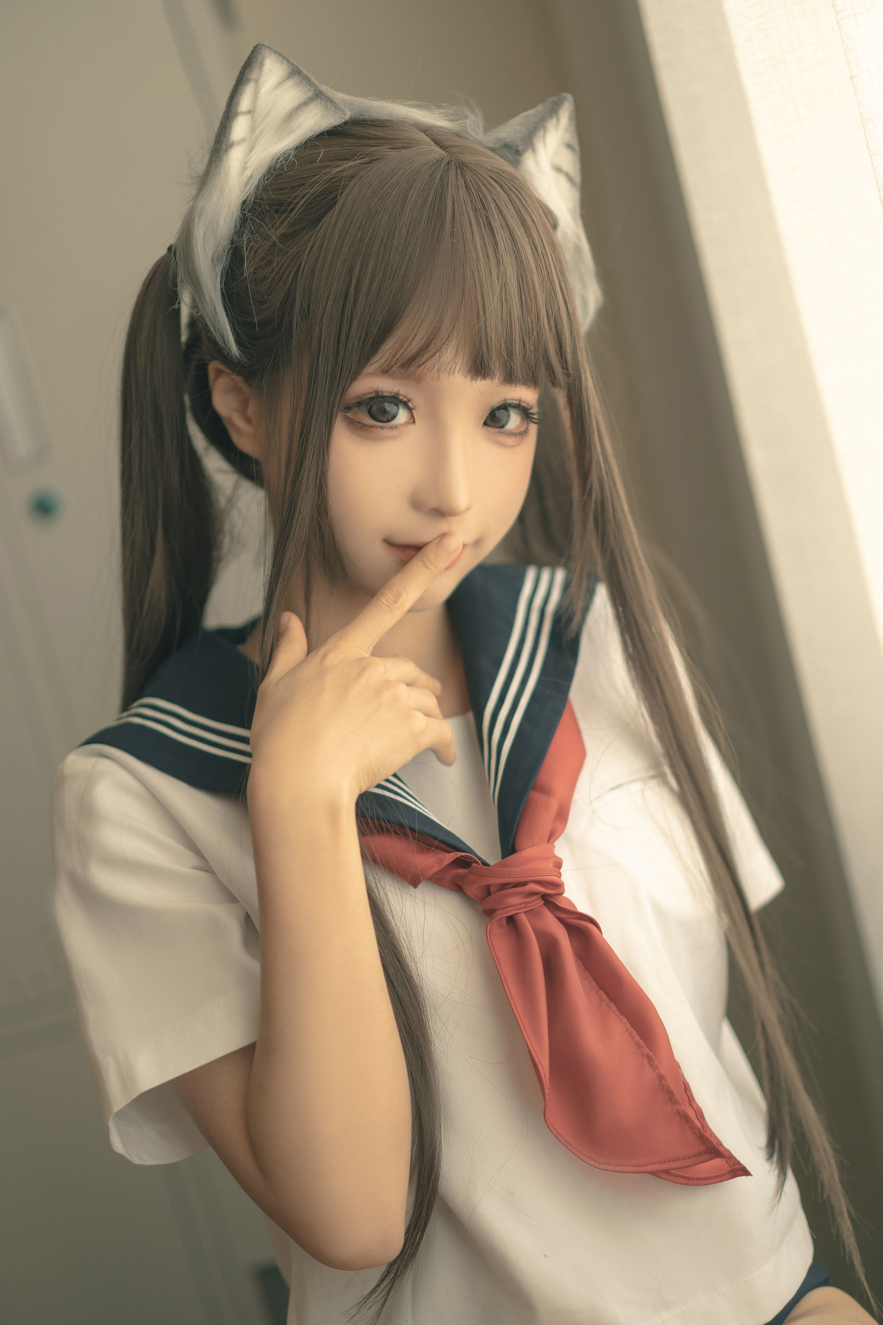 [福利COS] 动漫博主蠢沫沫 - 放學後