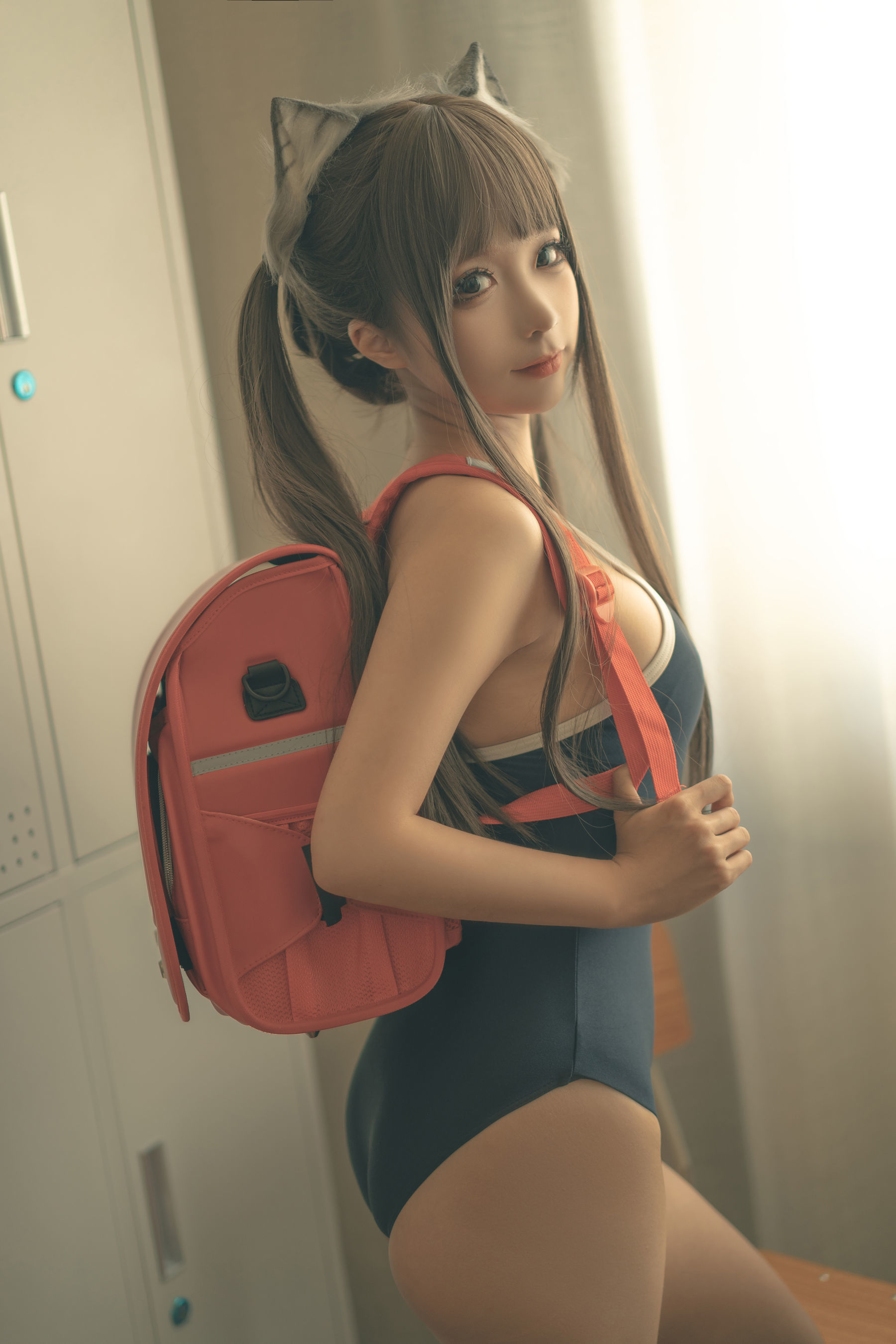 [福利COS] 动漫博主蠢沫沫 - 放學後