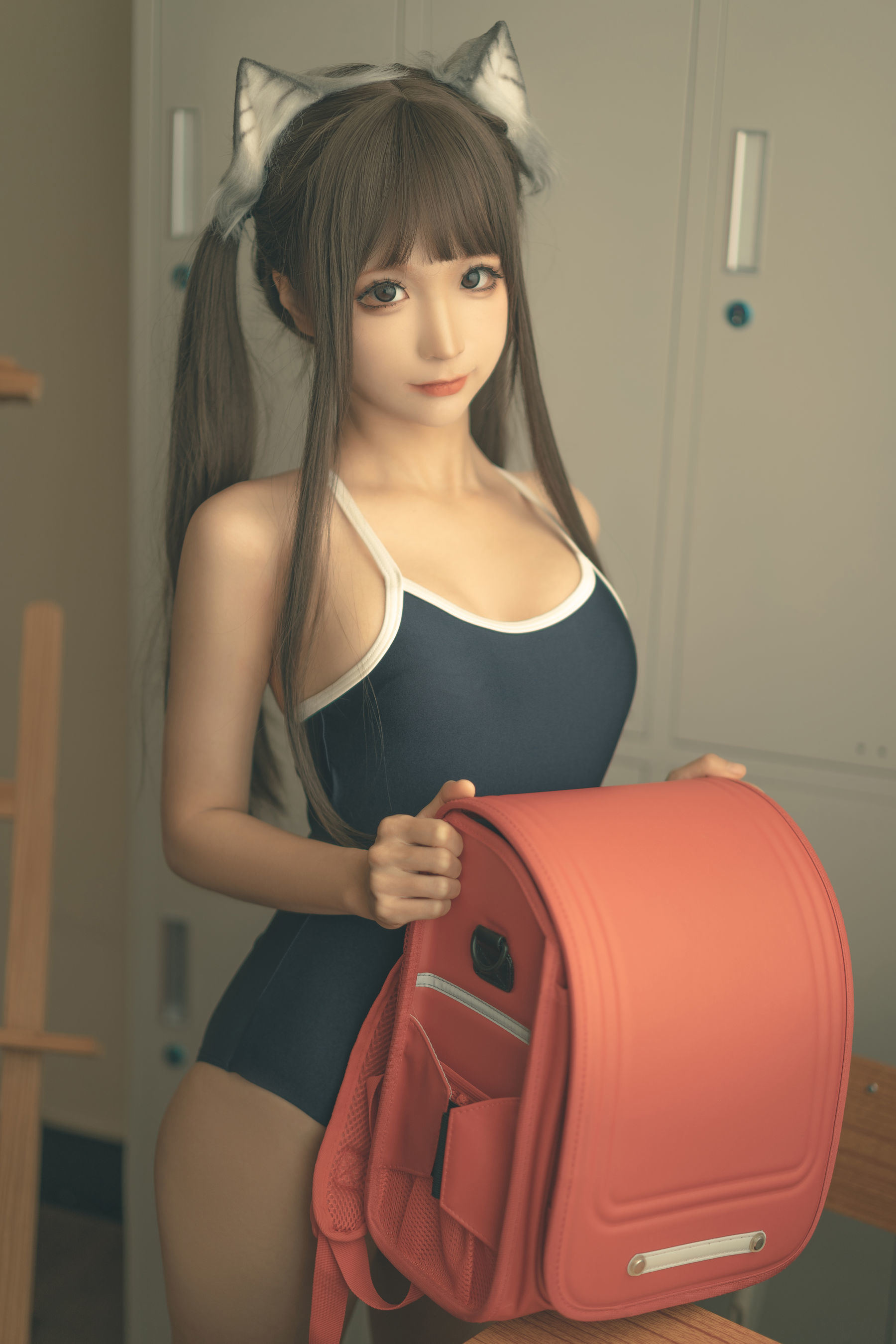 [福利COS] 动漫博主蠢沫沫 - 放學後