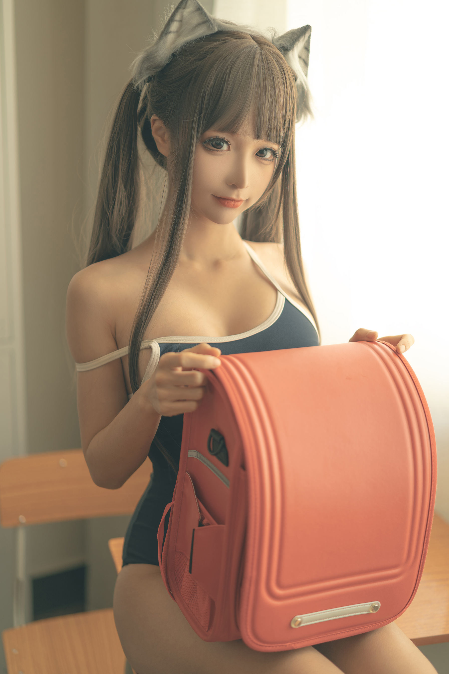 [福利COS] 动漫博主蠢沫沫 - 放學後