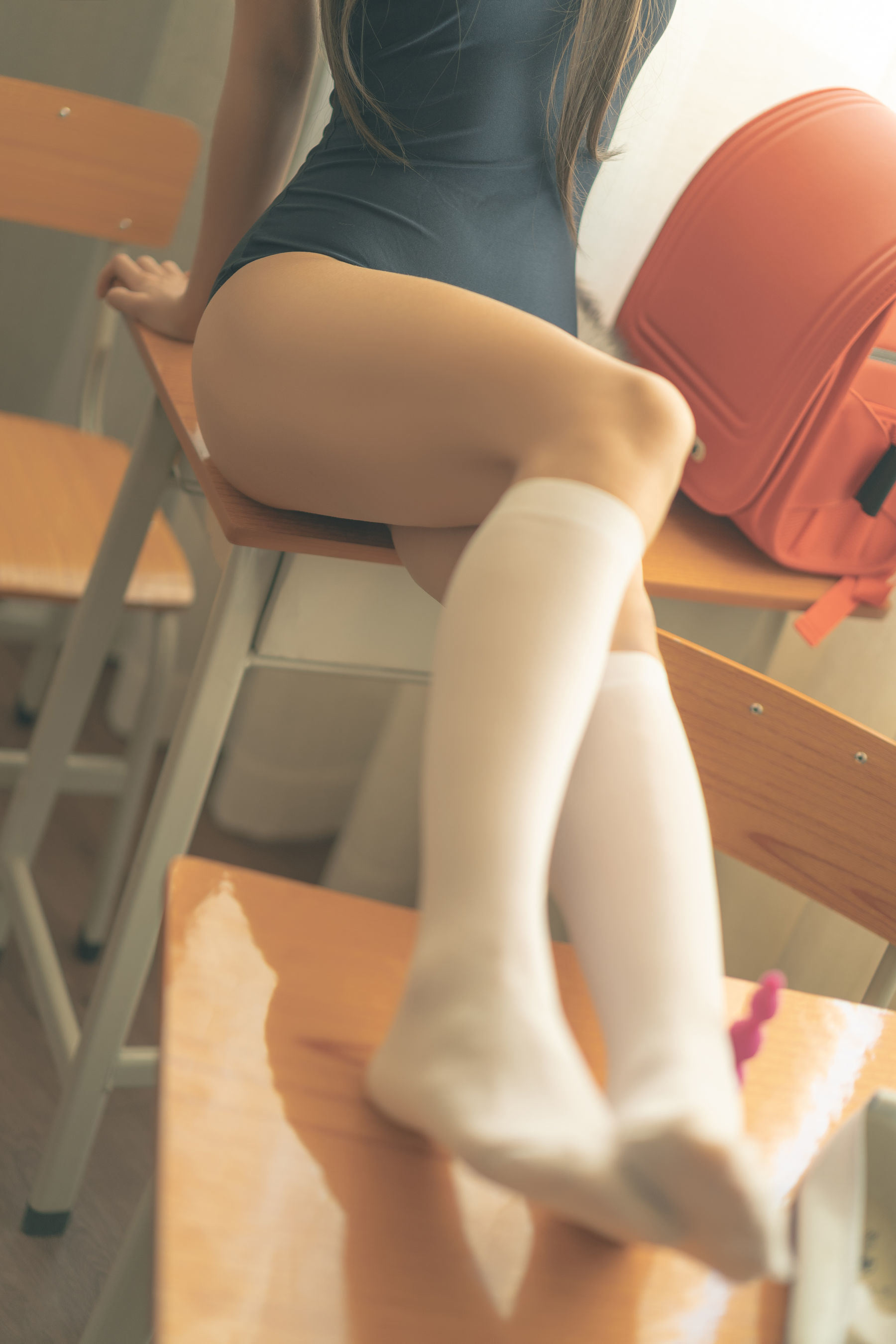 [福利COS] 动漫博主蠢沫沫 - 放學後