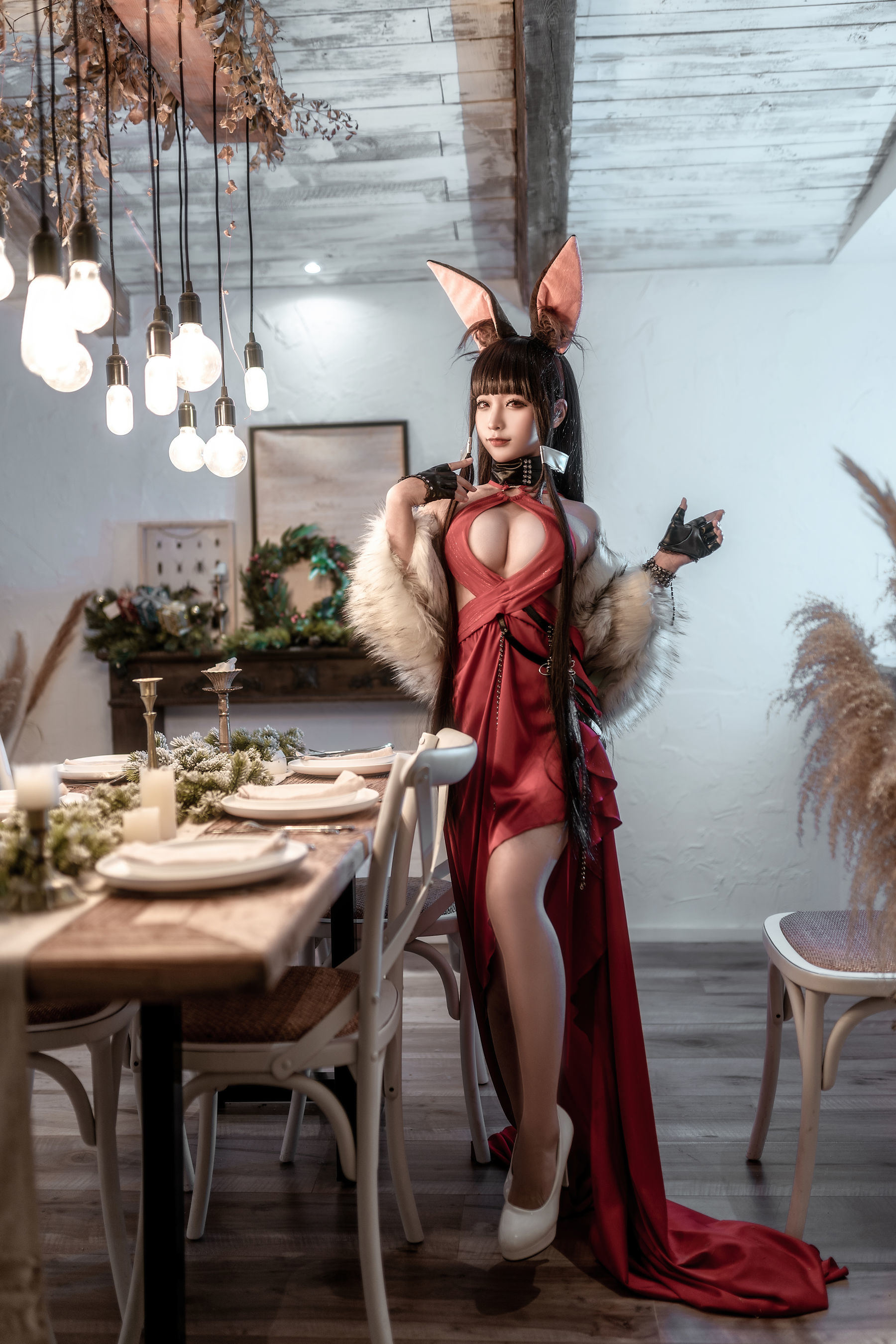 Welfare Cosplay] Anime Blogger Chun Mo Mo - Azur Lane Akagi