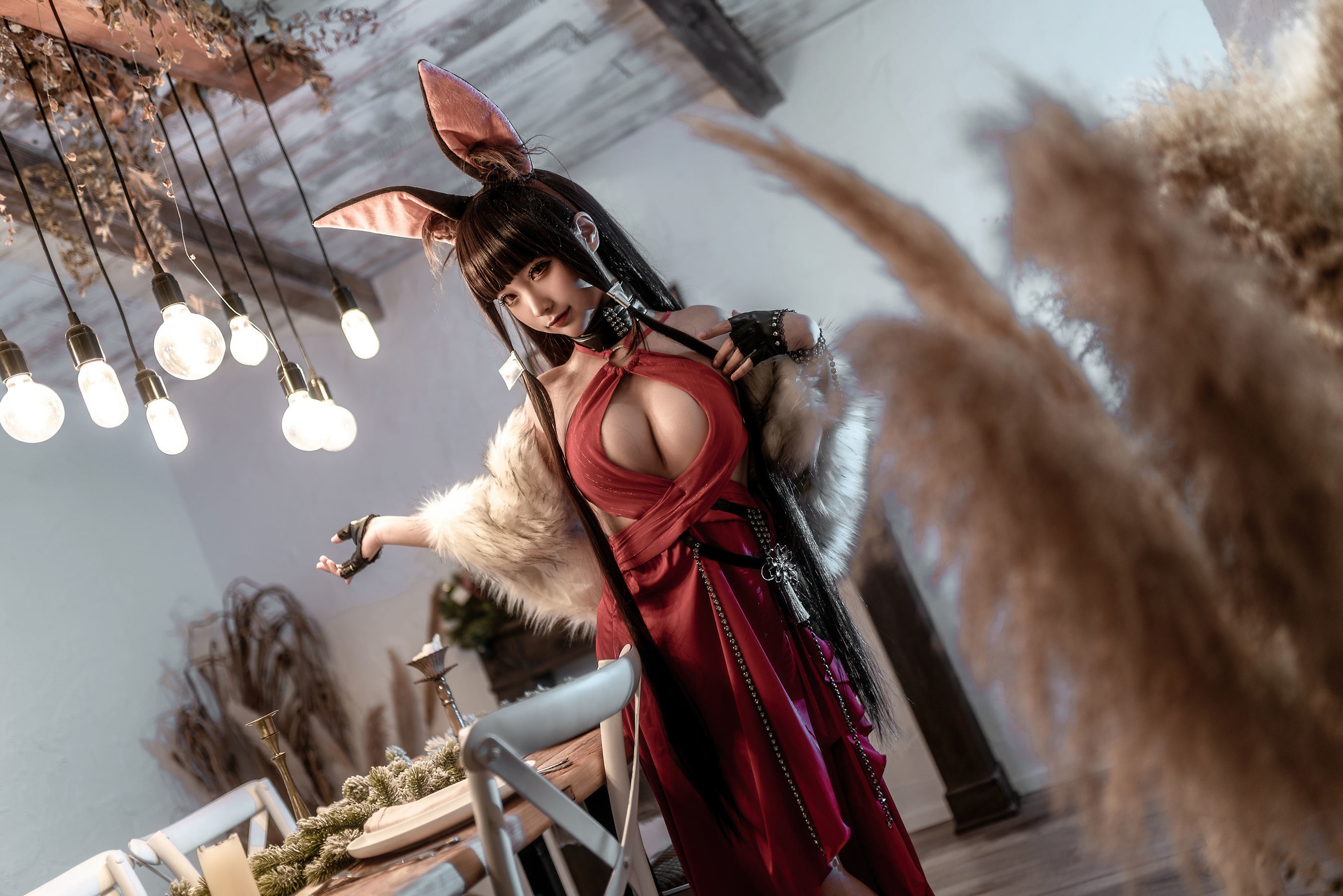 Welfare Cosplay] Anime Blogger Chun Mo Mo - Azur Lane Akagi