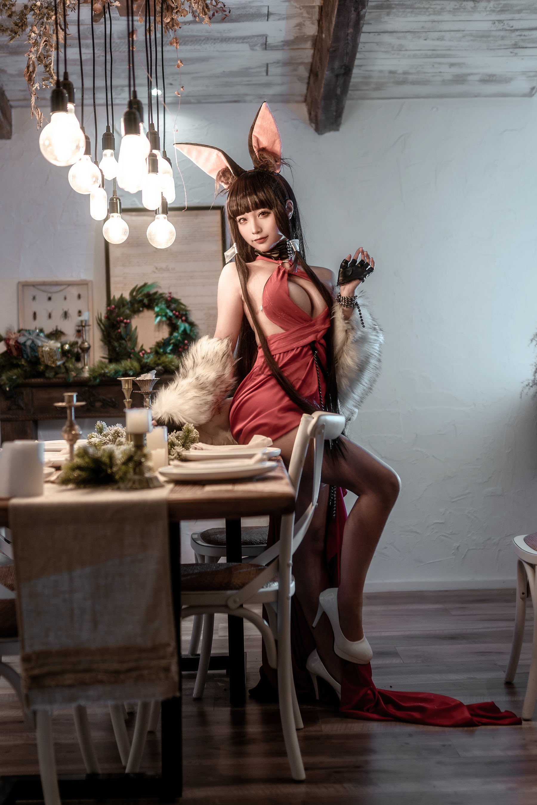 Welfare Cosplay] Anime Blogger Chun Mo Mo - Azur Lane Akagi