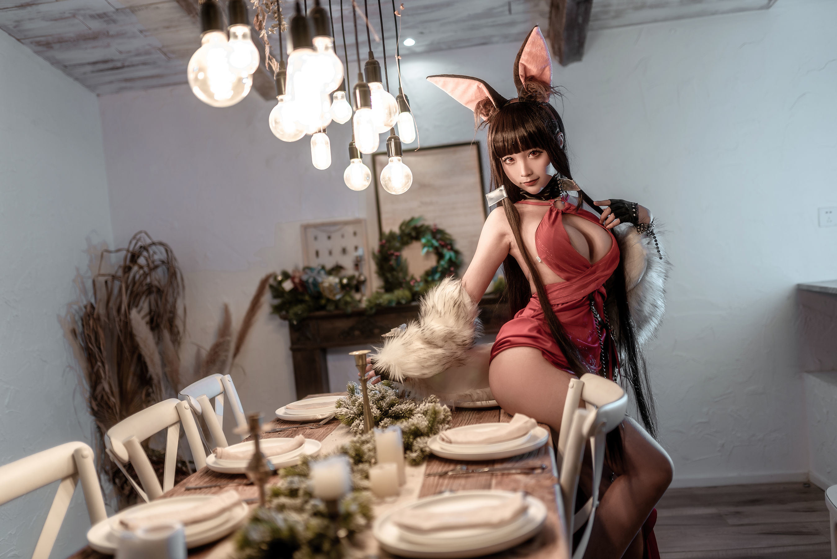 Welfare Cosplay] Anime Blogger Chun Mo Mo - Azur Lane Akagi