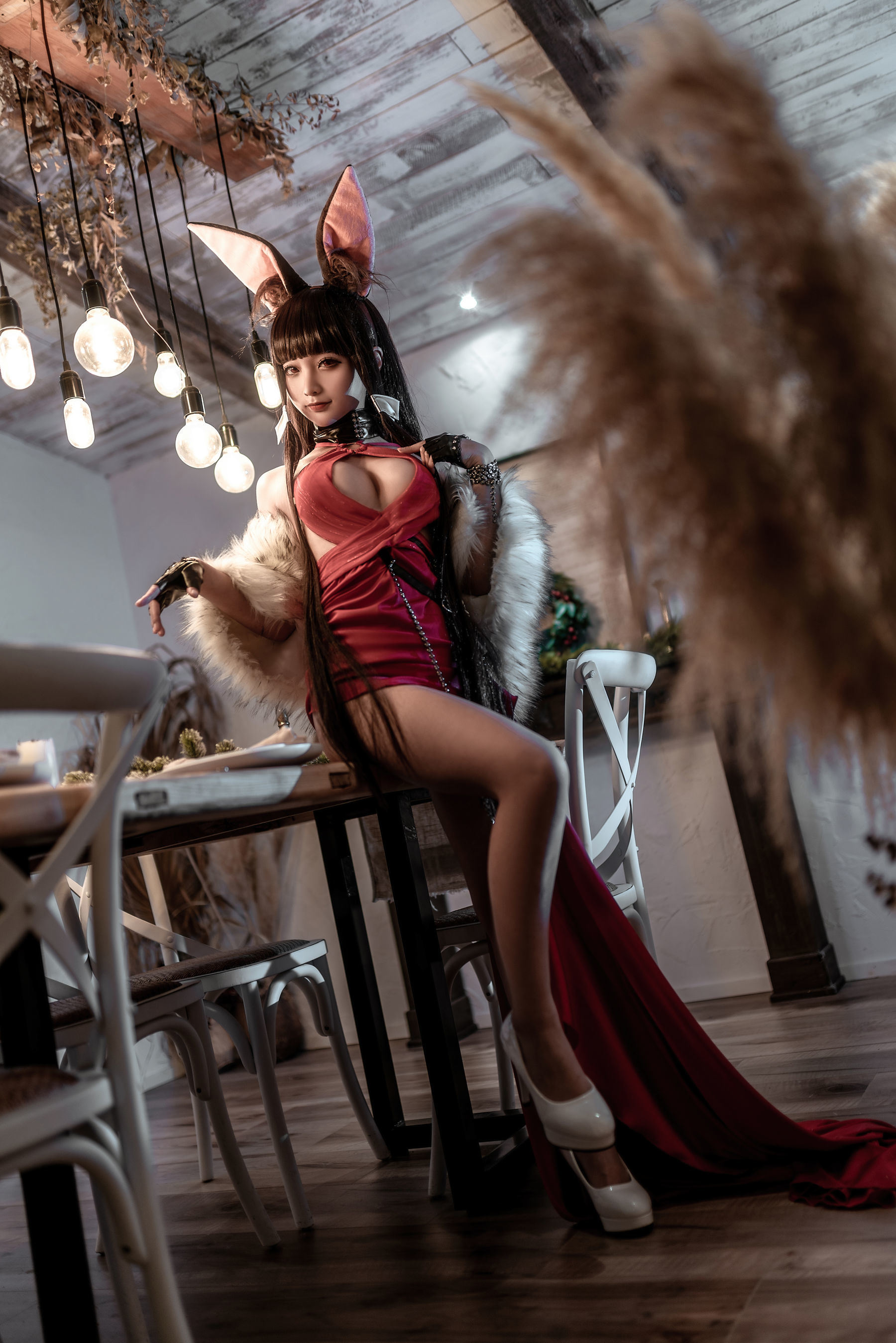 Welfare Cosplay] Anime Blogger Chun Mo Mo - Azur Lane Akagi