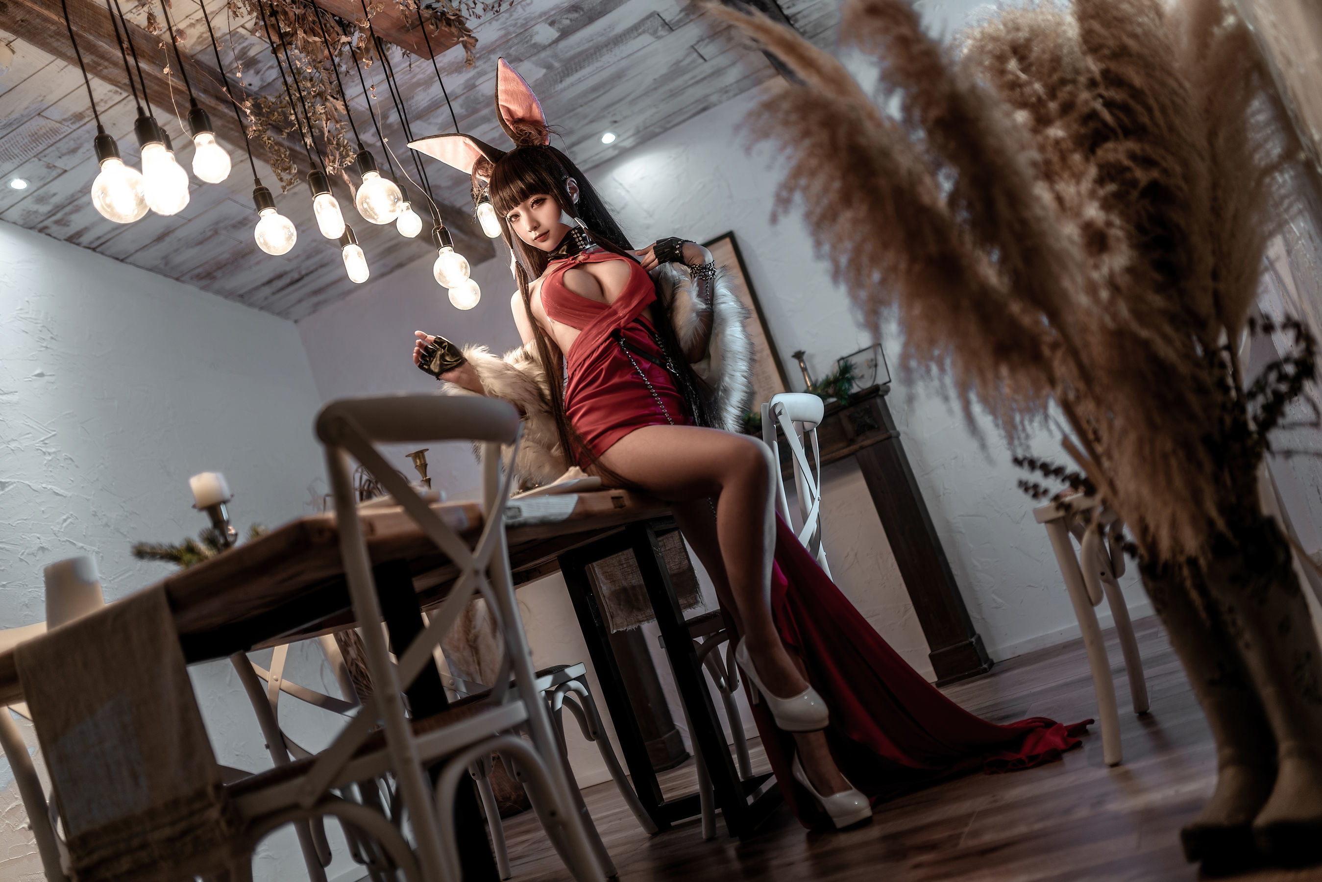 Welfare Cosplay] Anime Blogger Chun Mo Mo - Azur Lane Akagi
