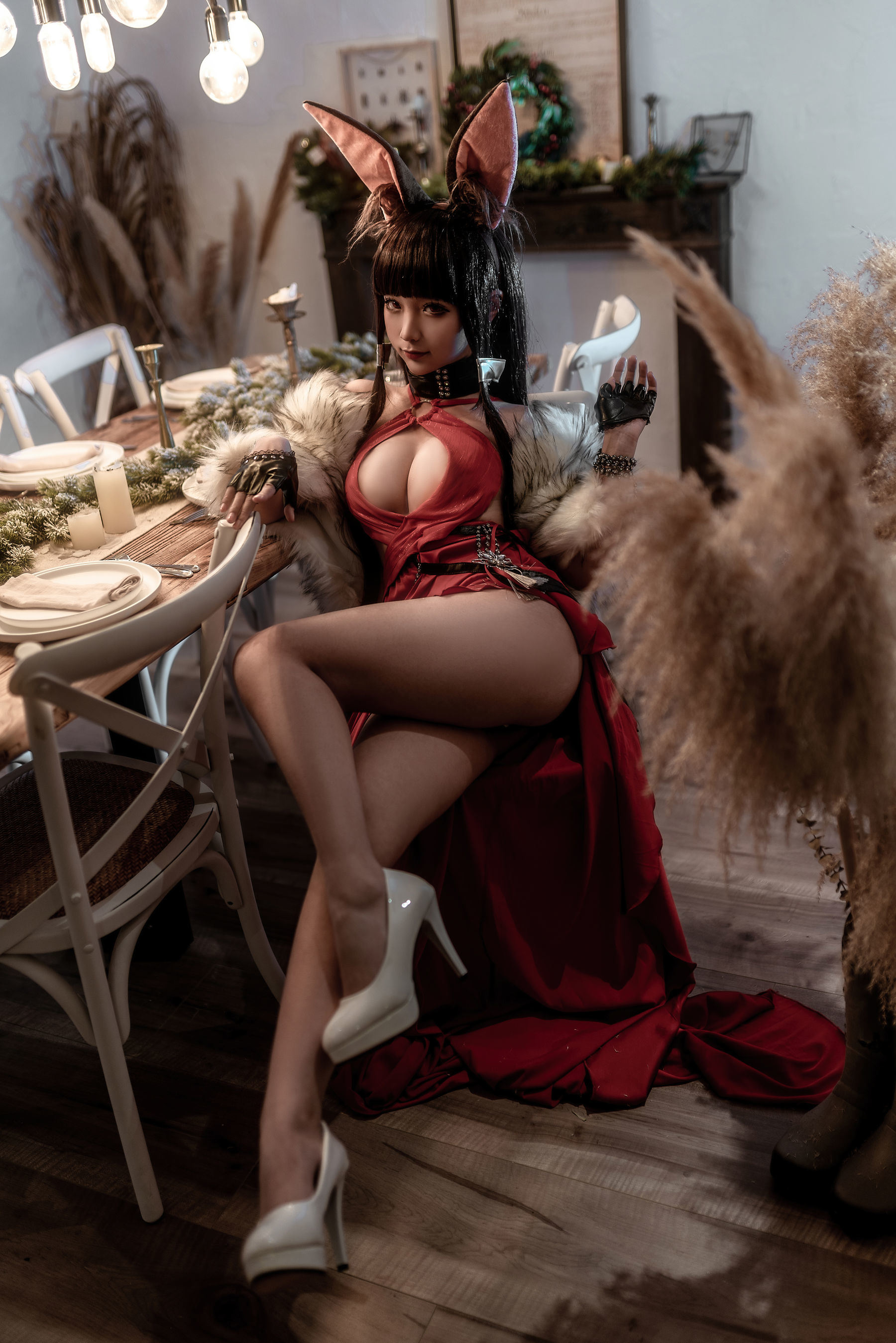 [福利COS] 动漫博主蠢沫沫 - 碧蓝航线 赤城