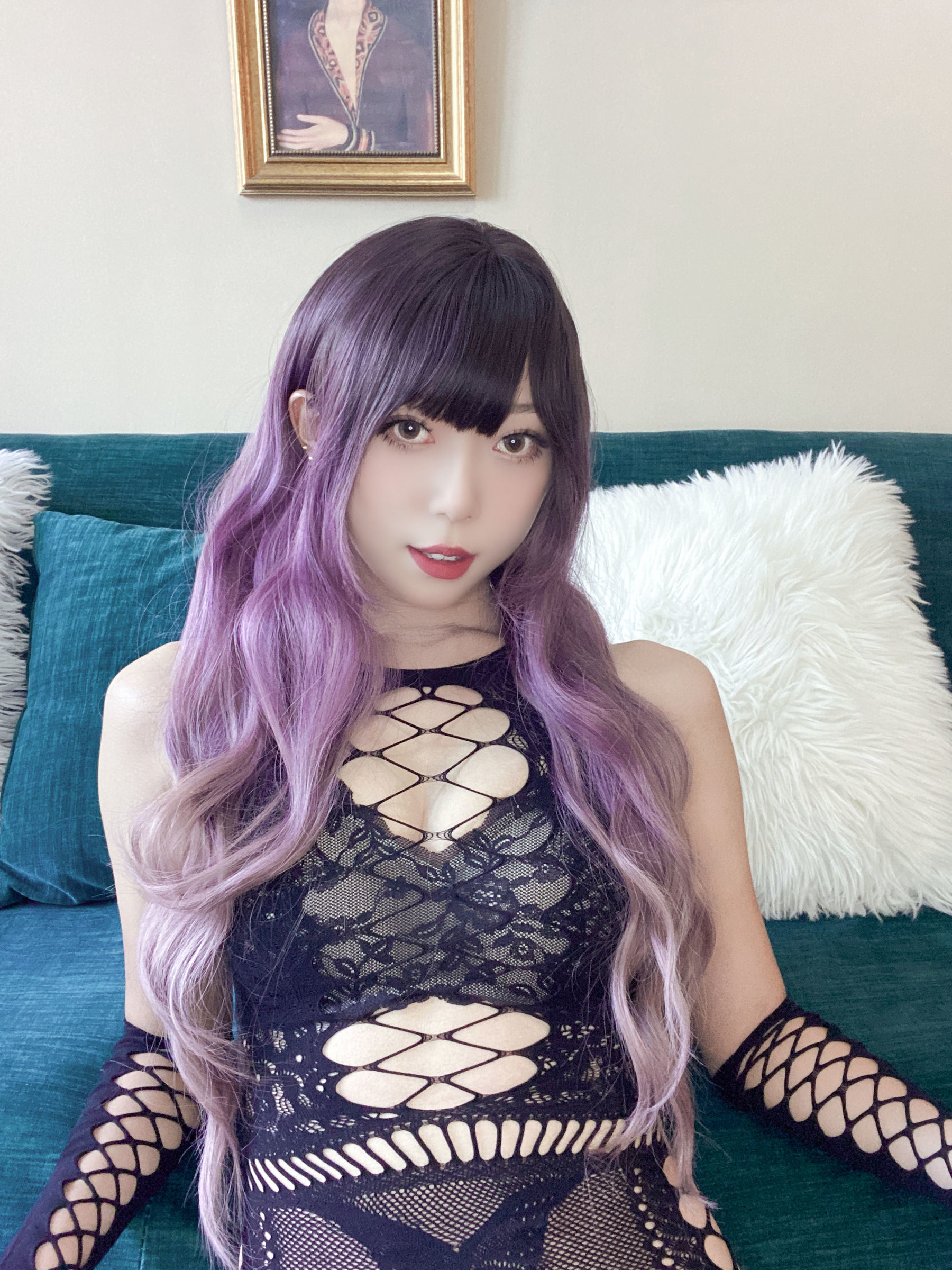 Welfare COS] Anime Blogger Money Leng Leng - Hua Hua Net Clothing