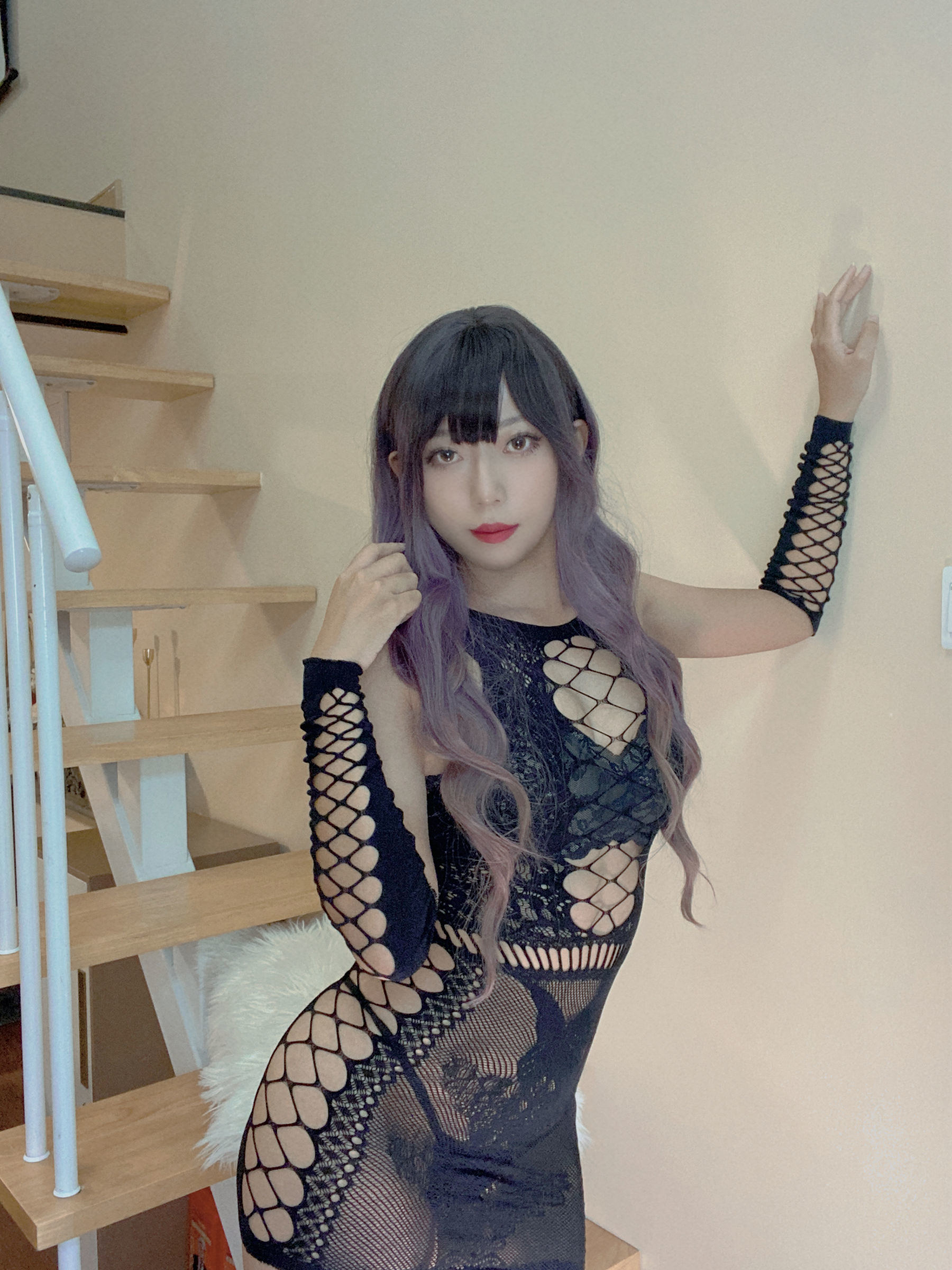 Welfare COS] Anime Blogger Money Leng Leng - Hua Hua Net Clothing