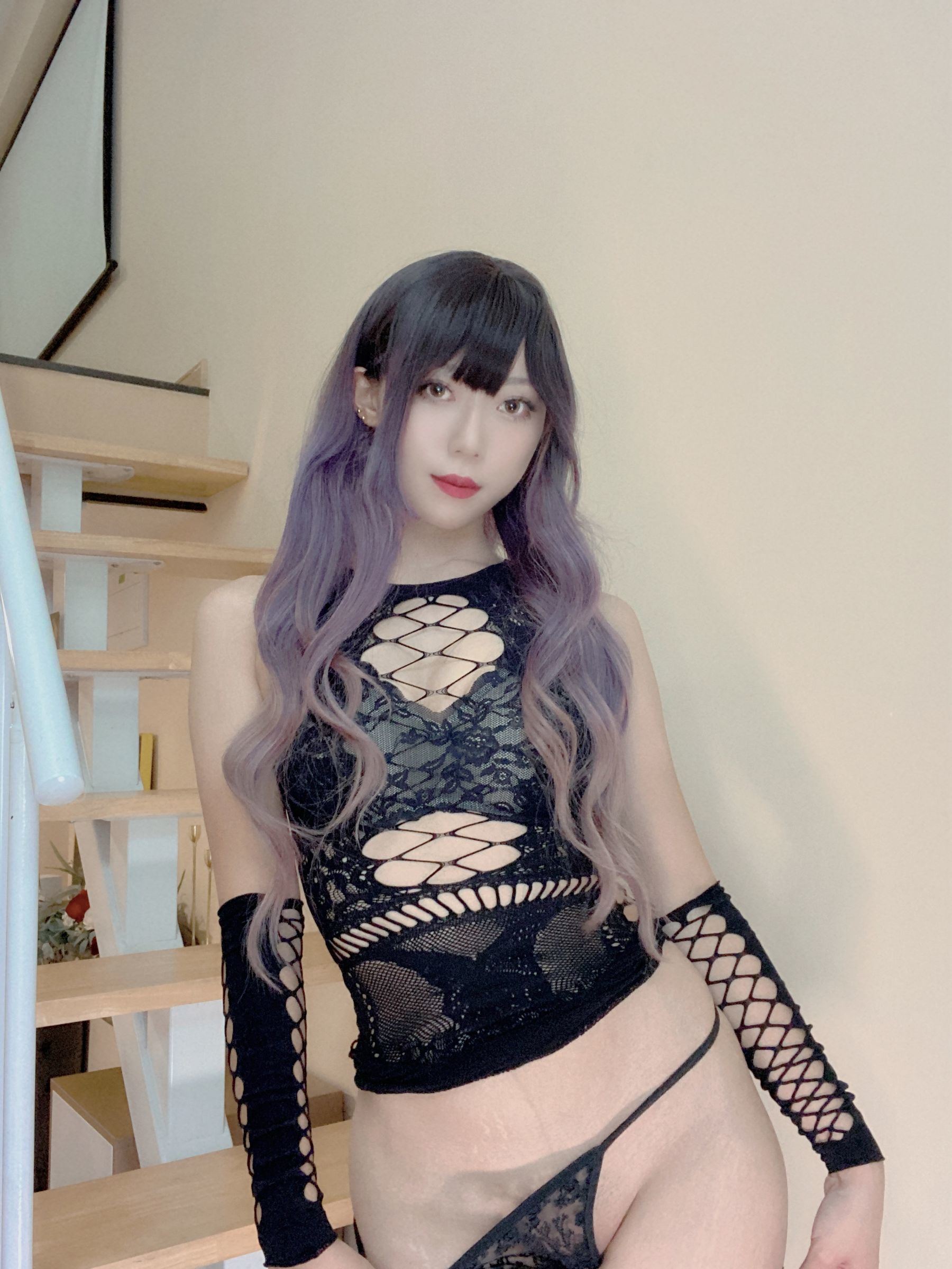 Welfare COS] Anime Blogger Money Leng Leng - Hua Hua Net Clothing