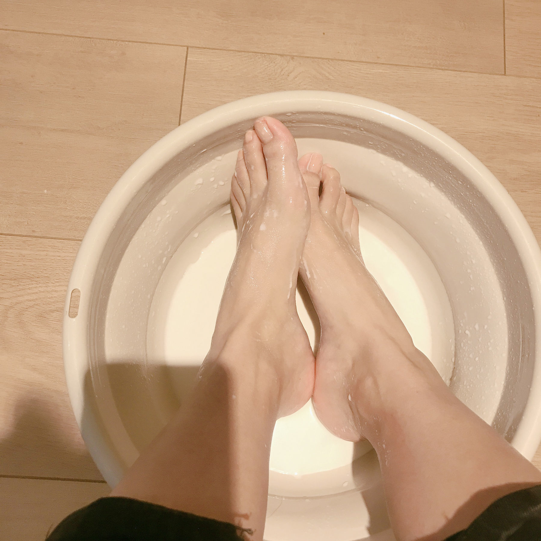 Welfare COS] An Qiaoqiao (Nia Qiaoqiao) No.001 Milk Foot Wash