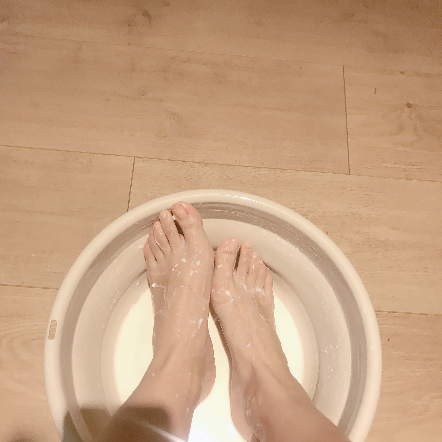 Welfare COS] An Qiaoqiao (Nia Qiaoqiao) No.001 Milk Foot Wash