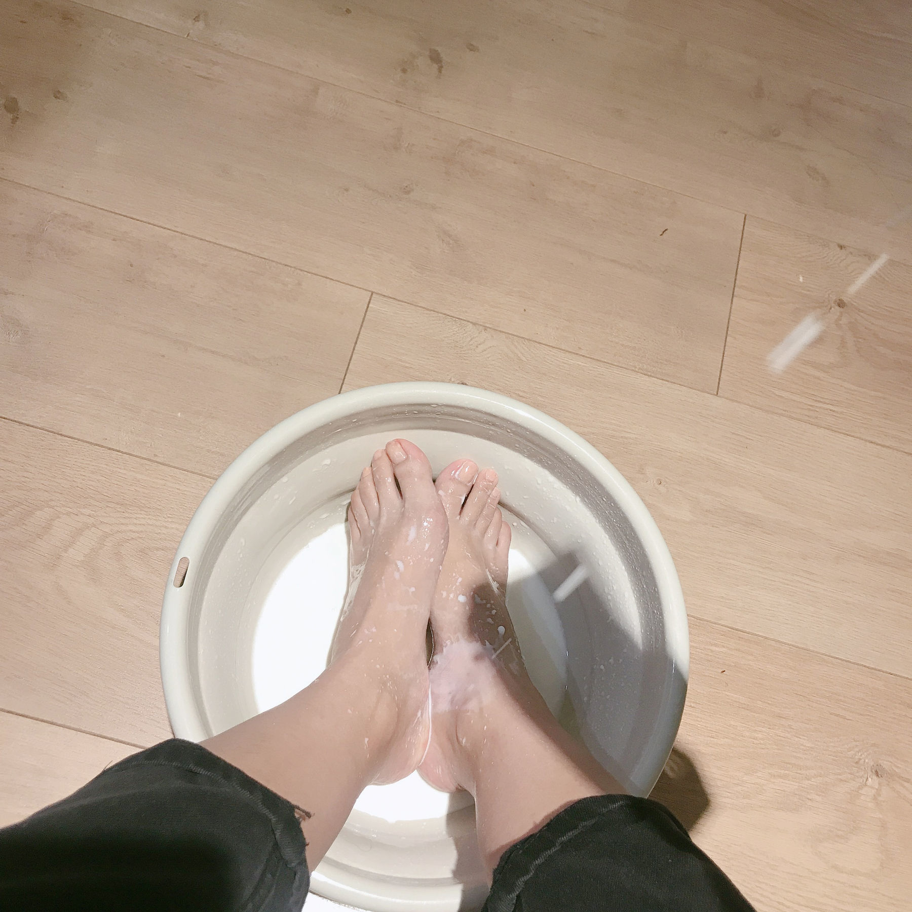 Welfare COS] An Qiaoqiao (Nia Qiaoqiao) No.001 Milk Foot Wash