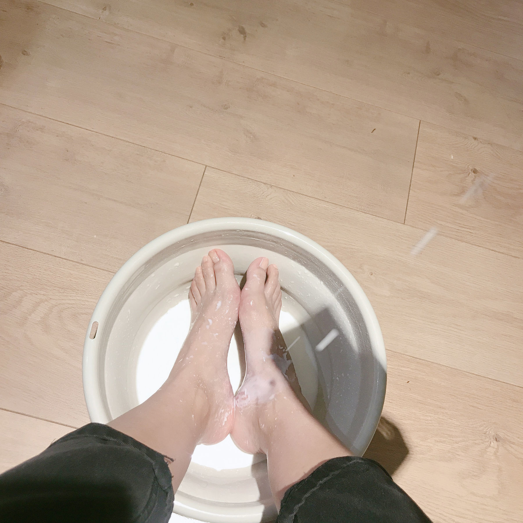 Welfare COS] An Qiaoqiao (Nia Qiaoqiao) No.001 Milk Foot Wash
