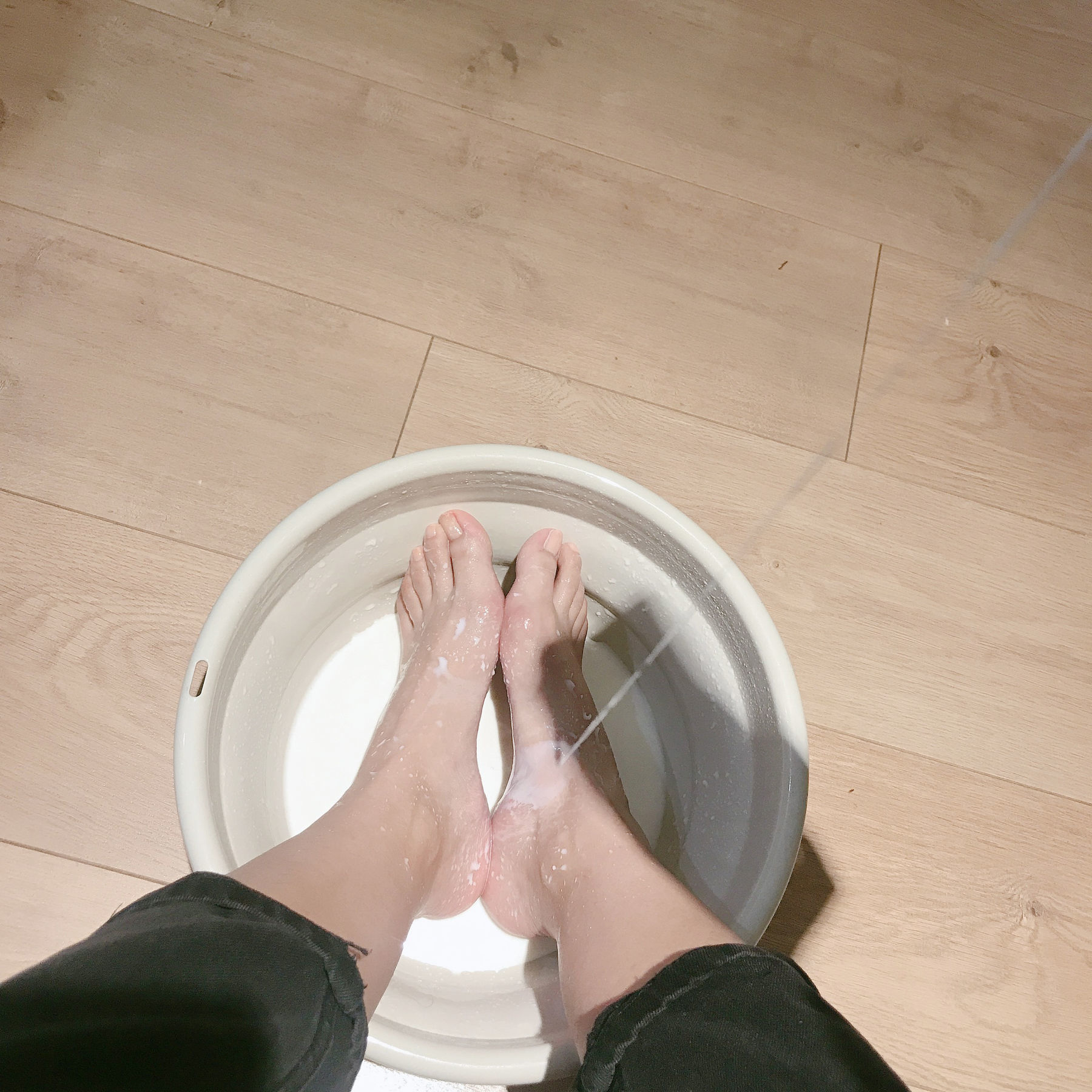 Welfare COS] An Qiaoqiao (Nia Qiaoqiao) No.001 Milk Foot Wash