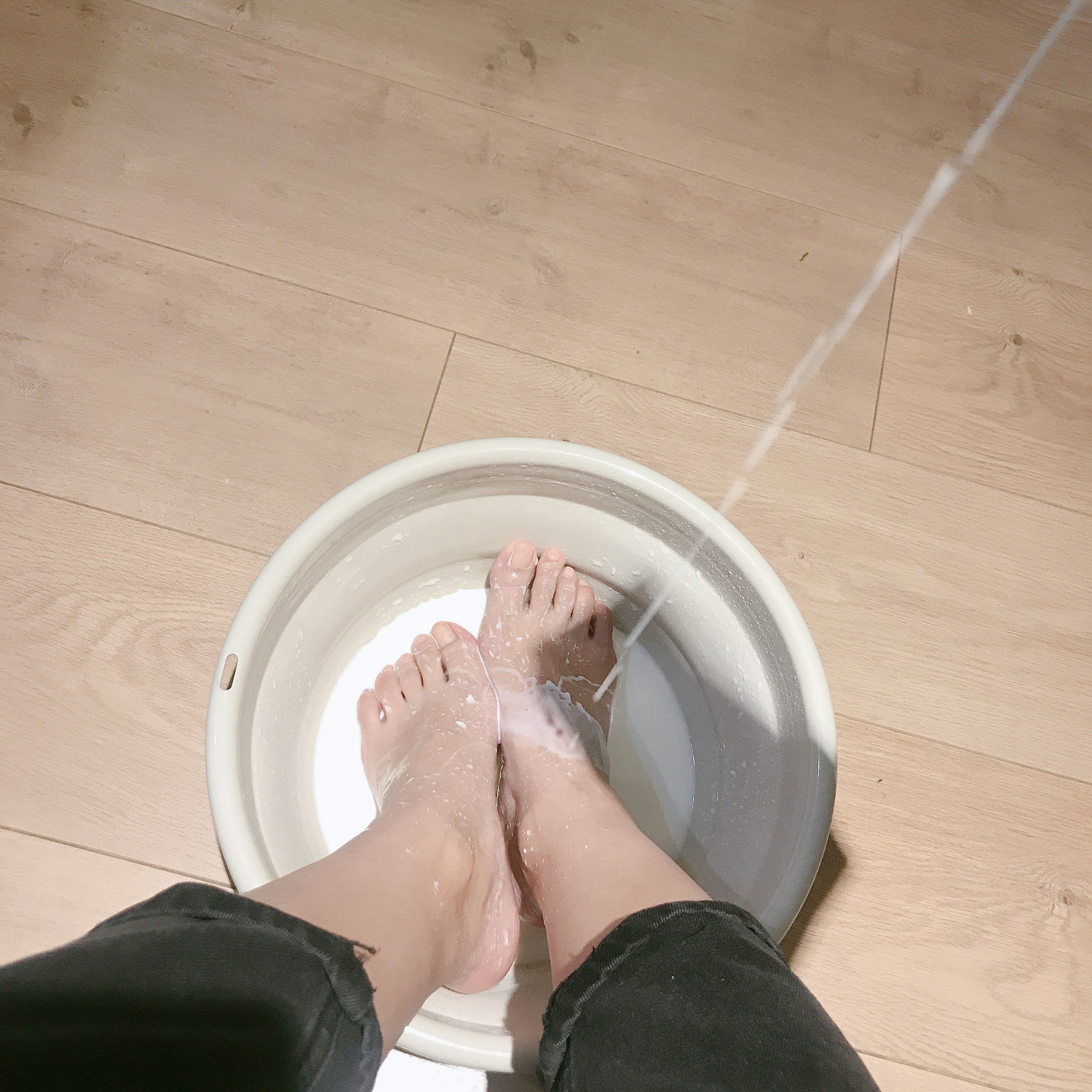 Welfare COS] An Qiaoqiao (Nia Qiaoqiao) No.001 Milk Foot Wash