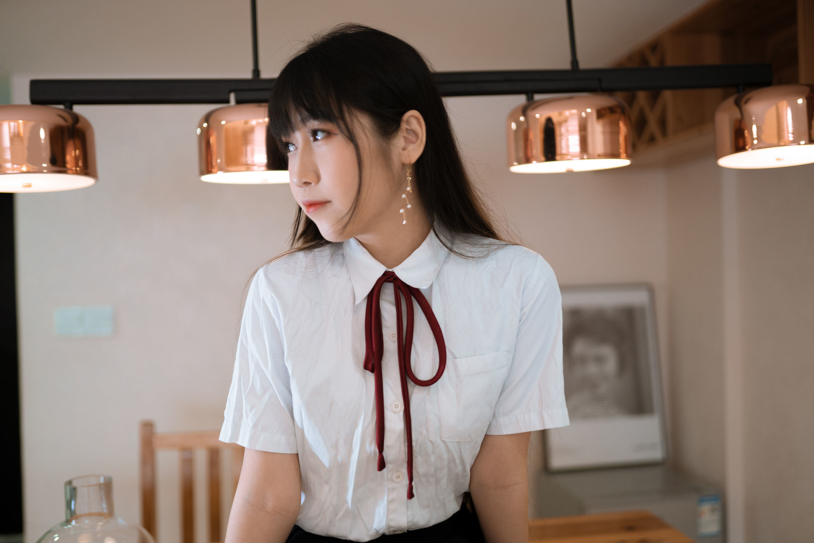 Welfare COS] Popular Weibo Coser Bu Dain Mao - School Uniform JK