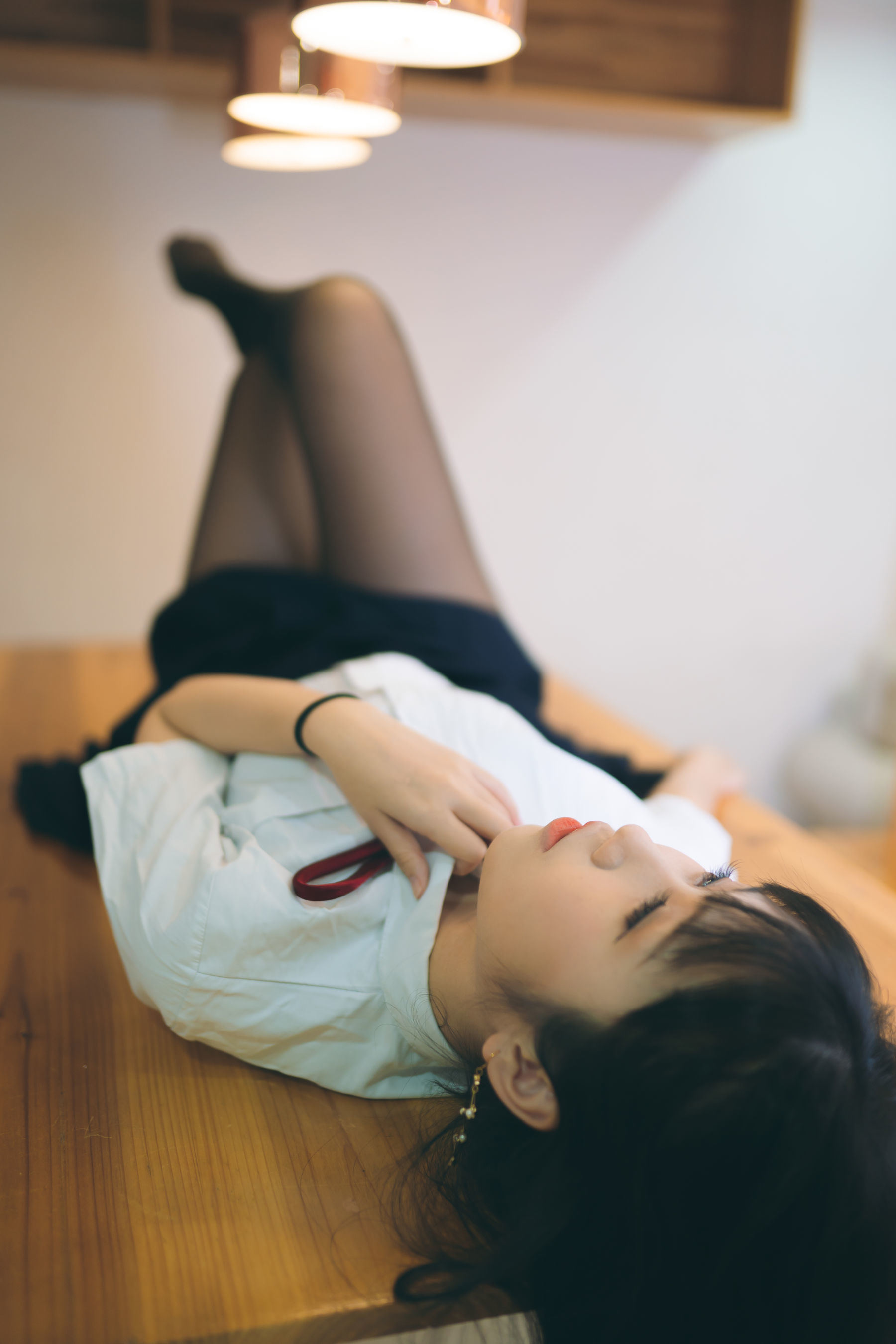 福利COS] 微博人氣Coser不呆猫 - 校服JK
