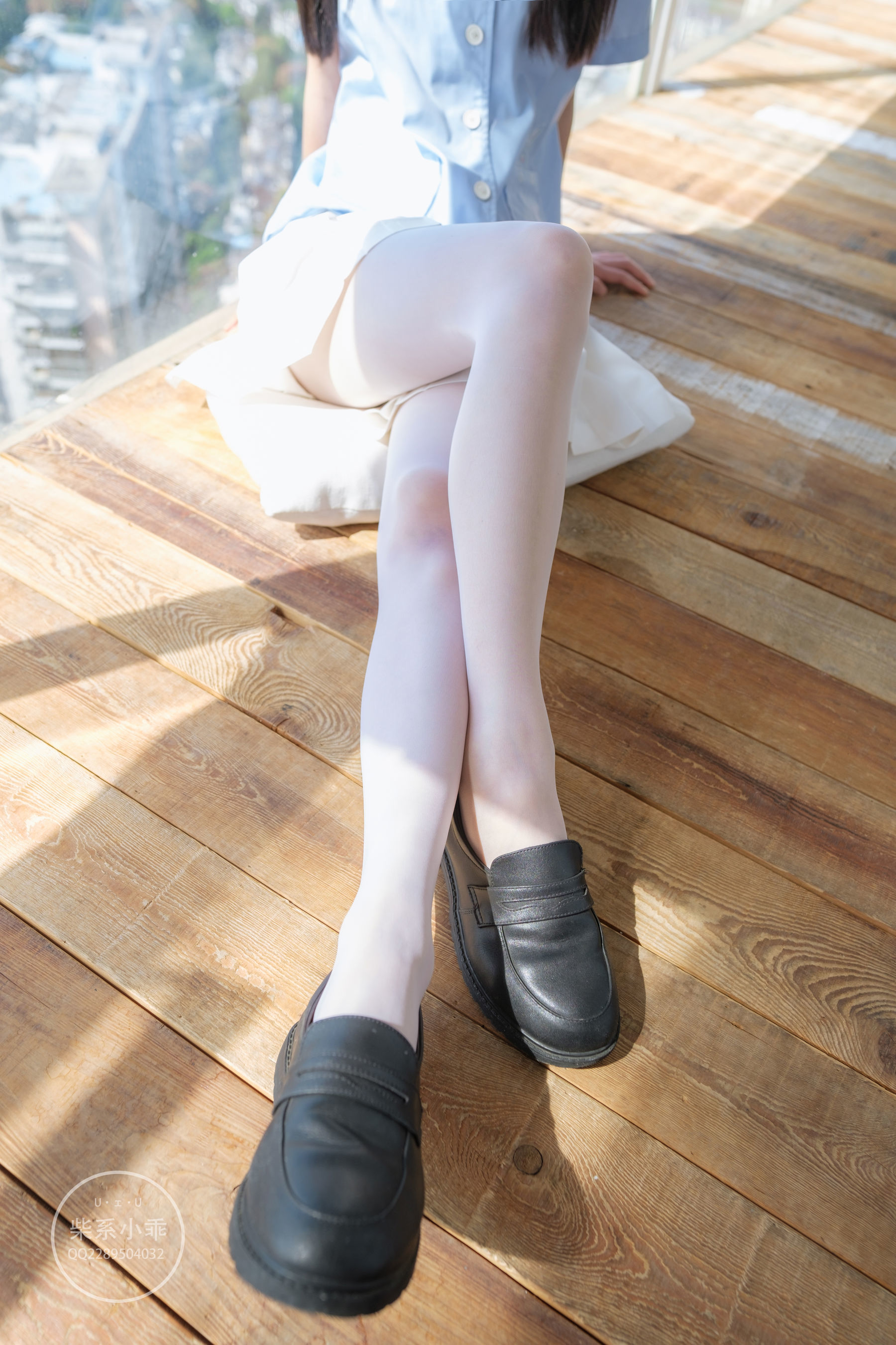 Welfare COS] Chai Series Xiao Guai (Zhi Guai Picture Book) - Clear Sky White Silk Double Ponytails