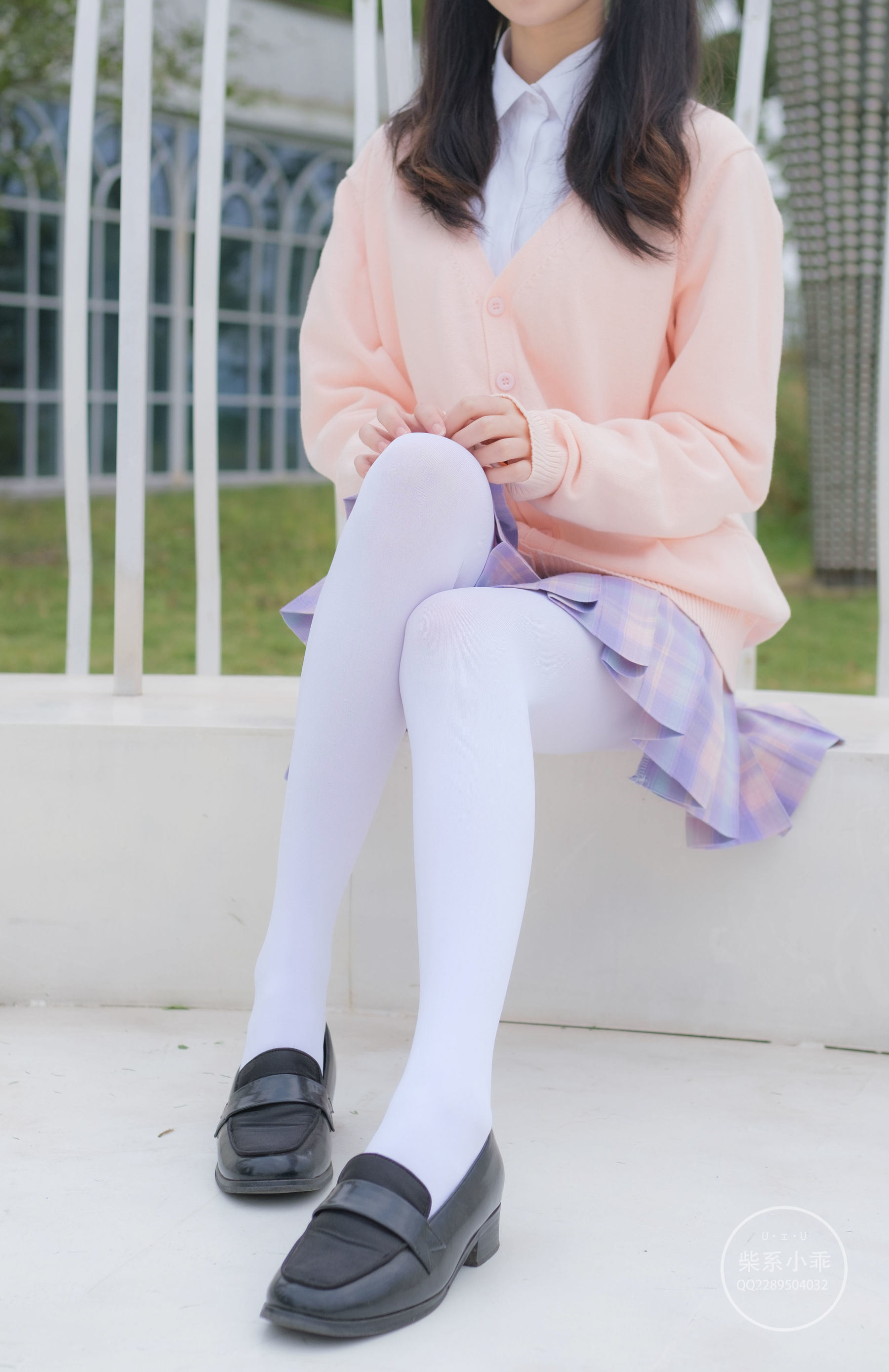 JK Cosplay：柴系小乖(稚乖畫册) - 颓废