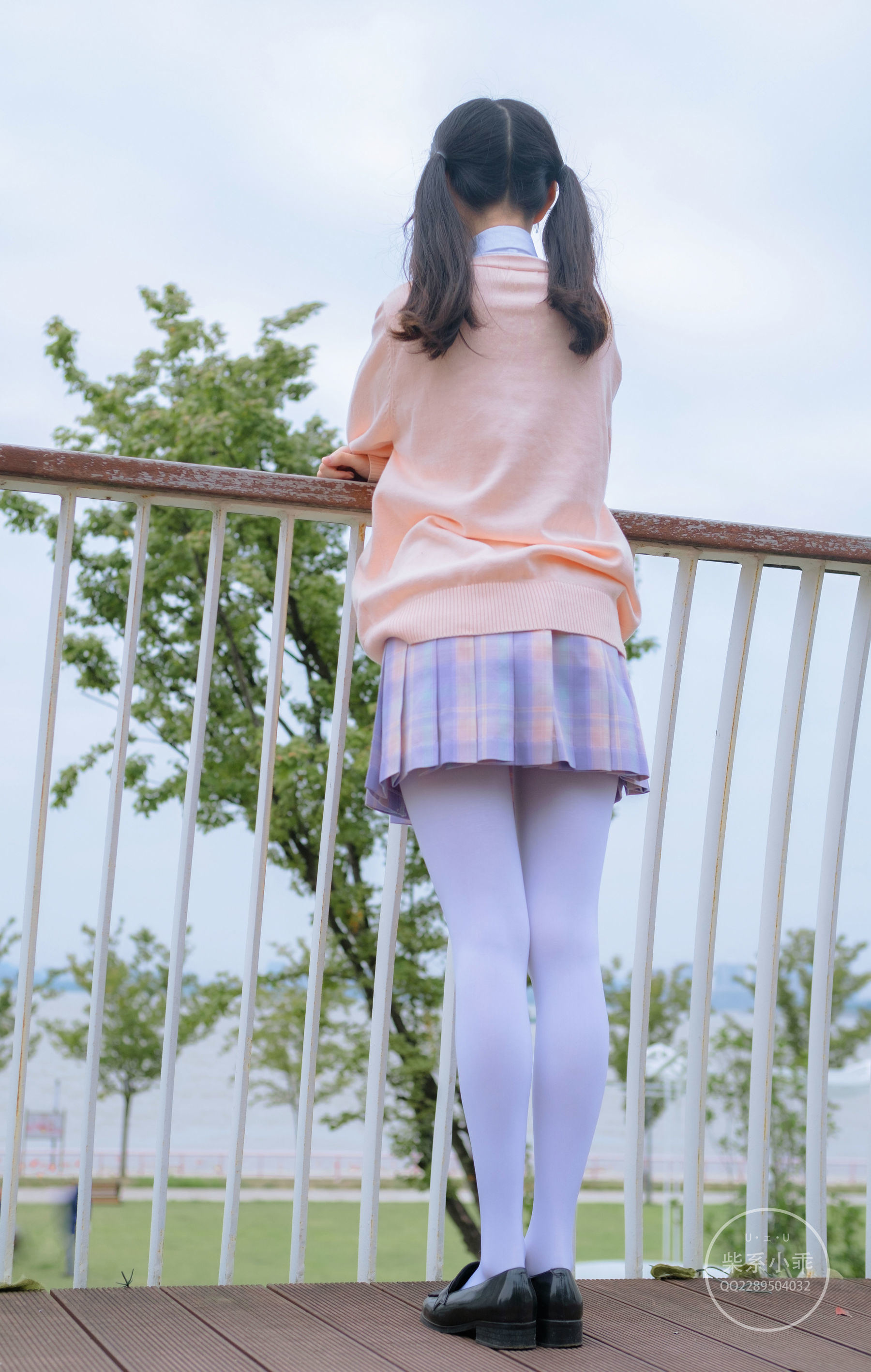 JK Cosplay：柴系小乖(稚乖畫册) - 颓废