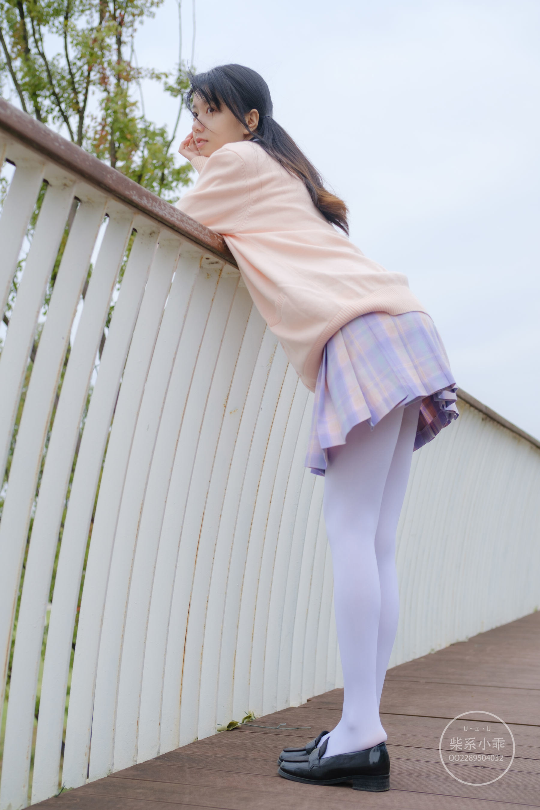 JK Cosplay：柴系小乖(稚乖畫册) - 颓废