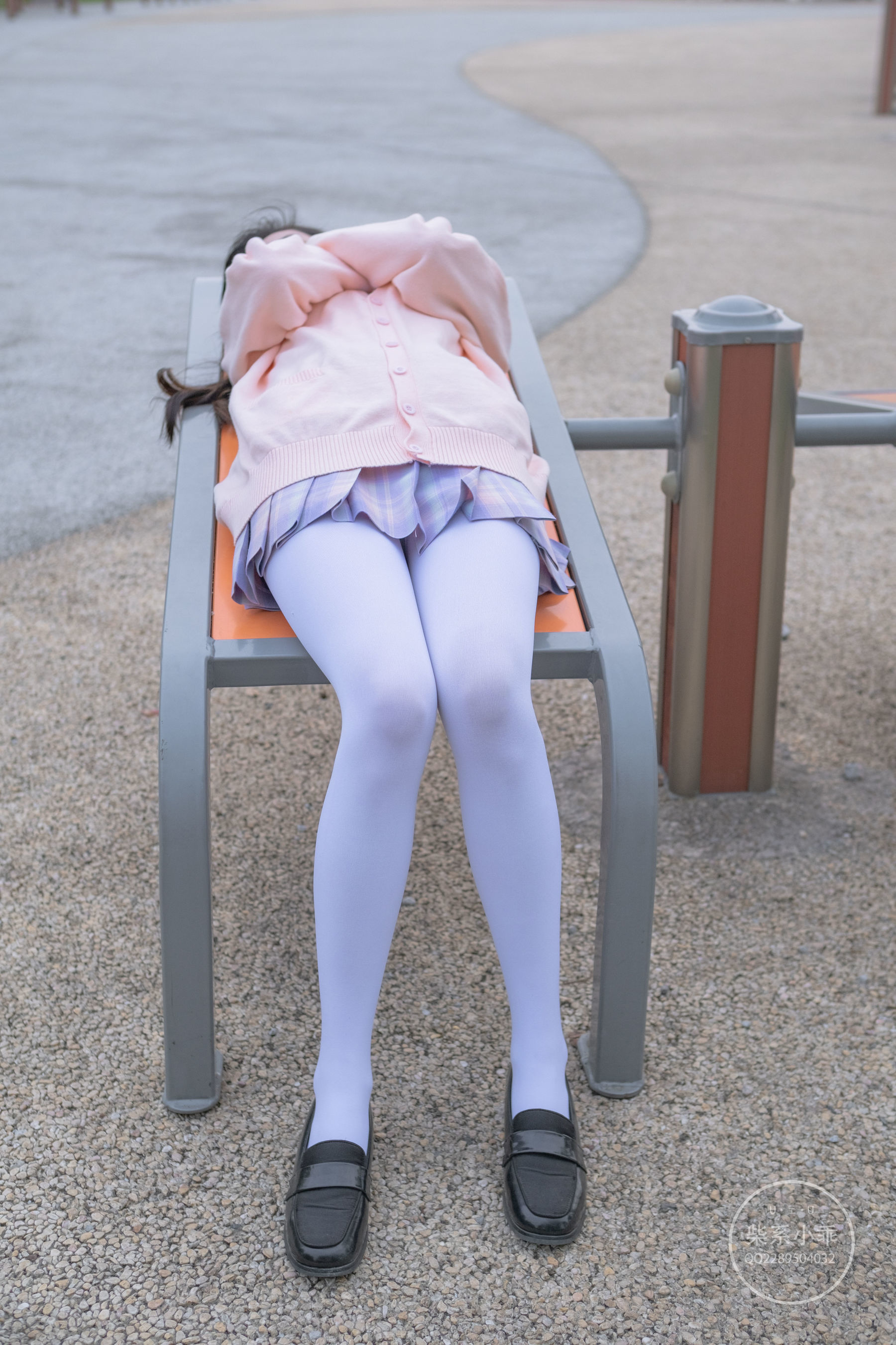 JK Cosplay：柴系小乖(稚乖画册) - 颓废
