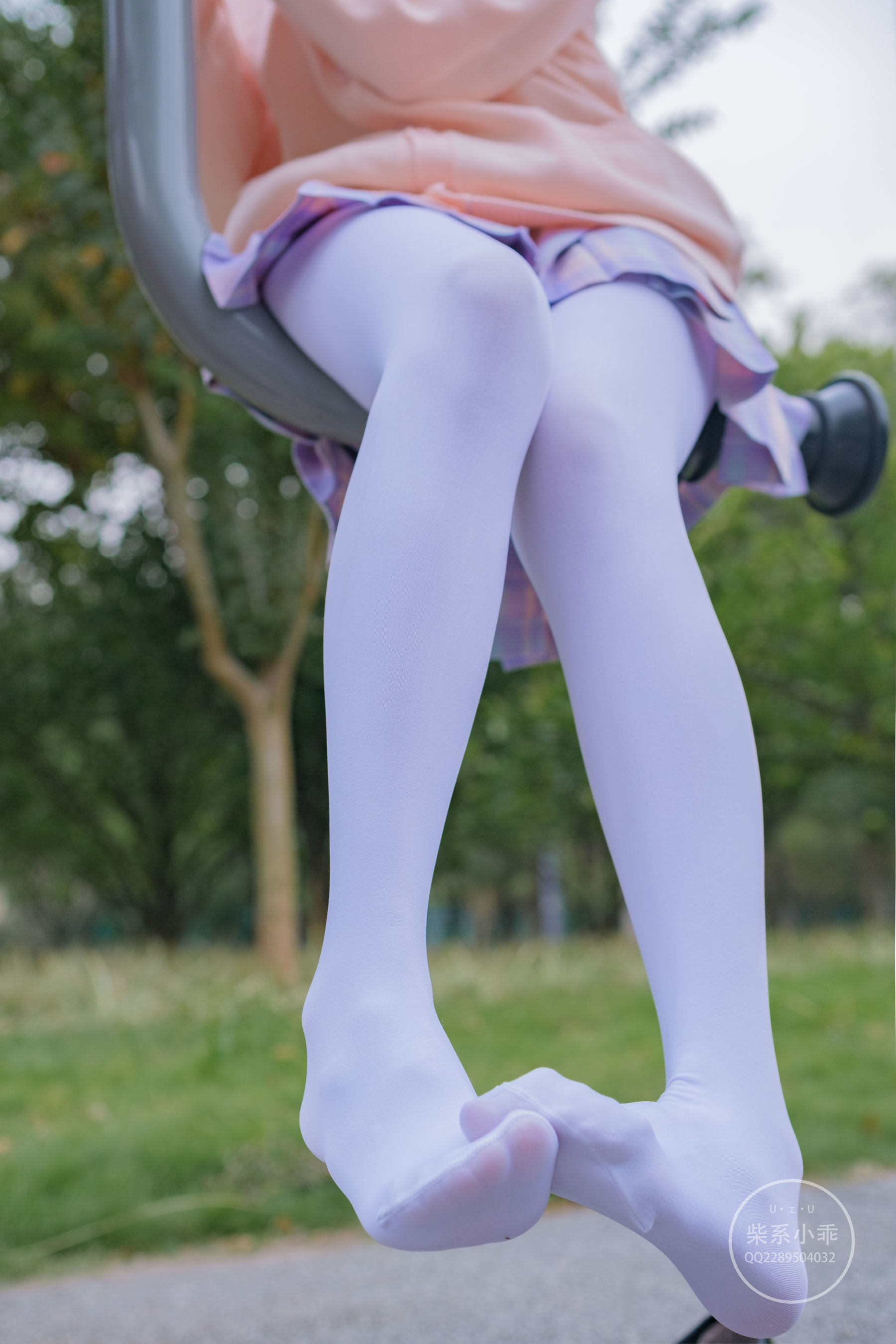 JK Cosplay：柴系小乖(稚乖畫册) - 颓废