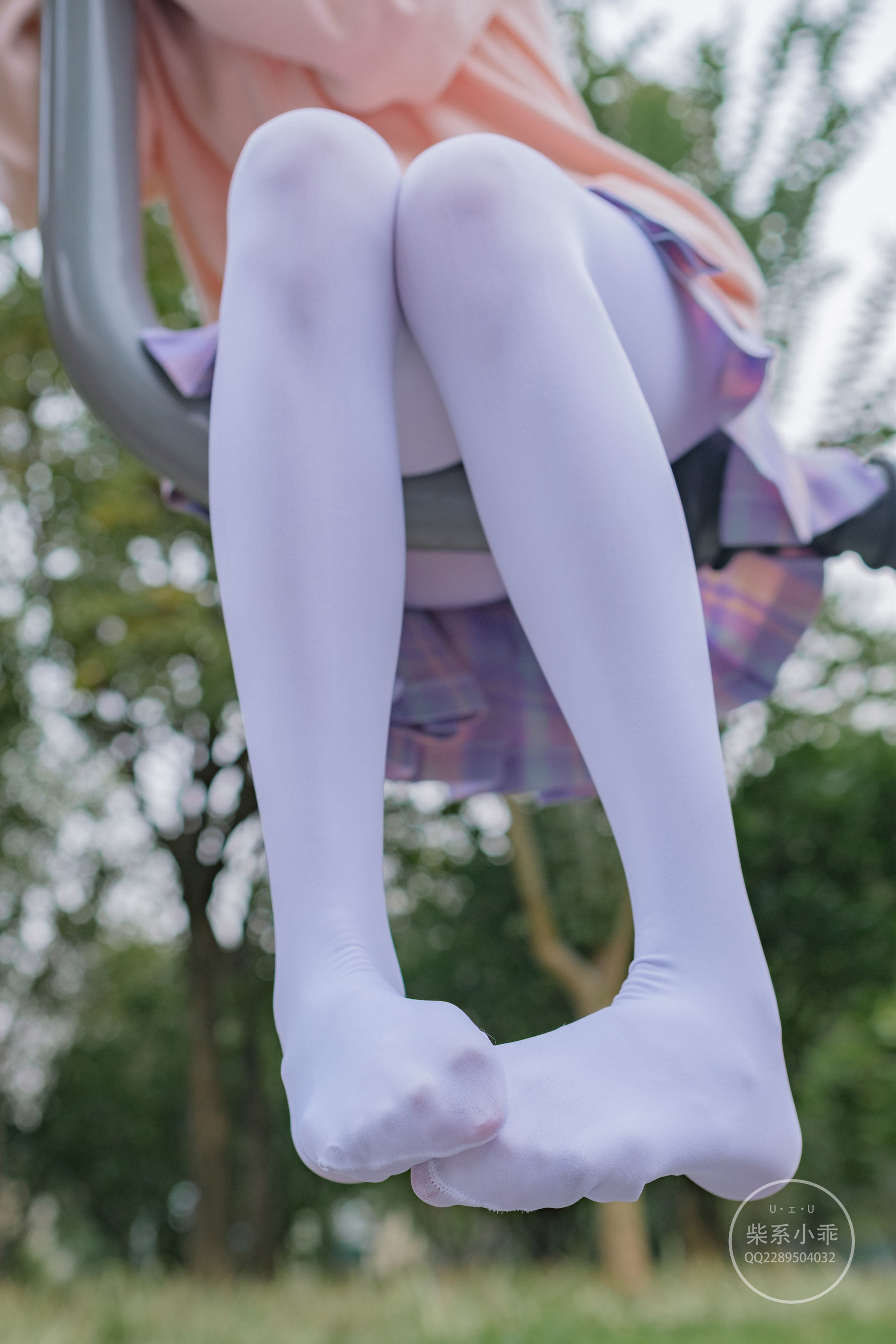 JK Cosplay：柴系小乖(稚乖畫册) - 颓废