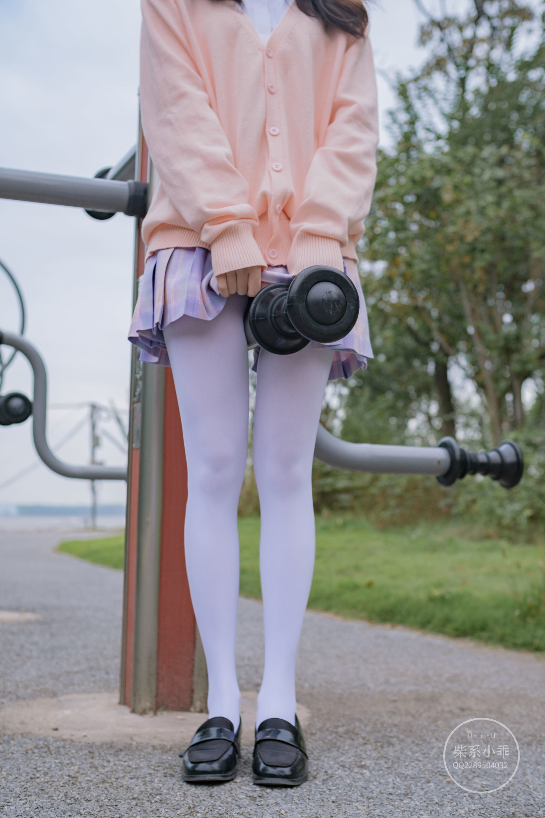 JK Cosplay：柴系小乖(稚乖畫册) - 颓废