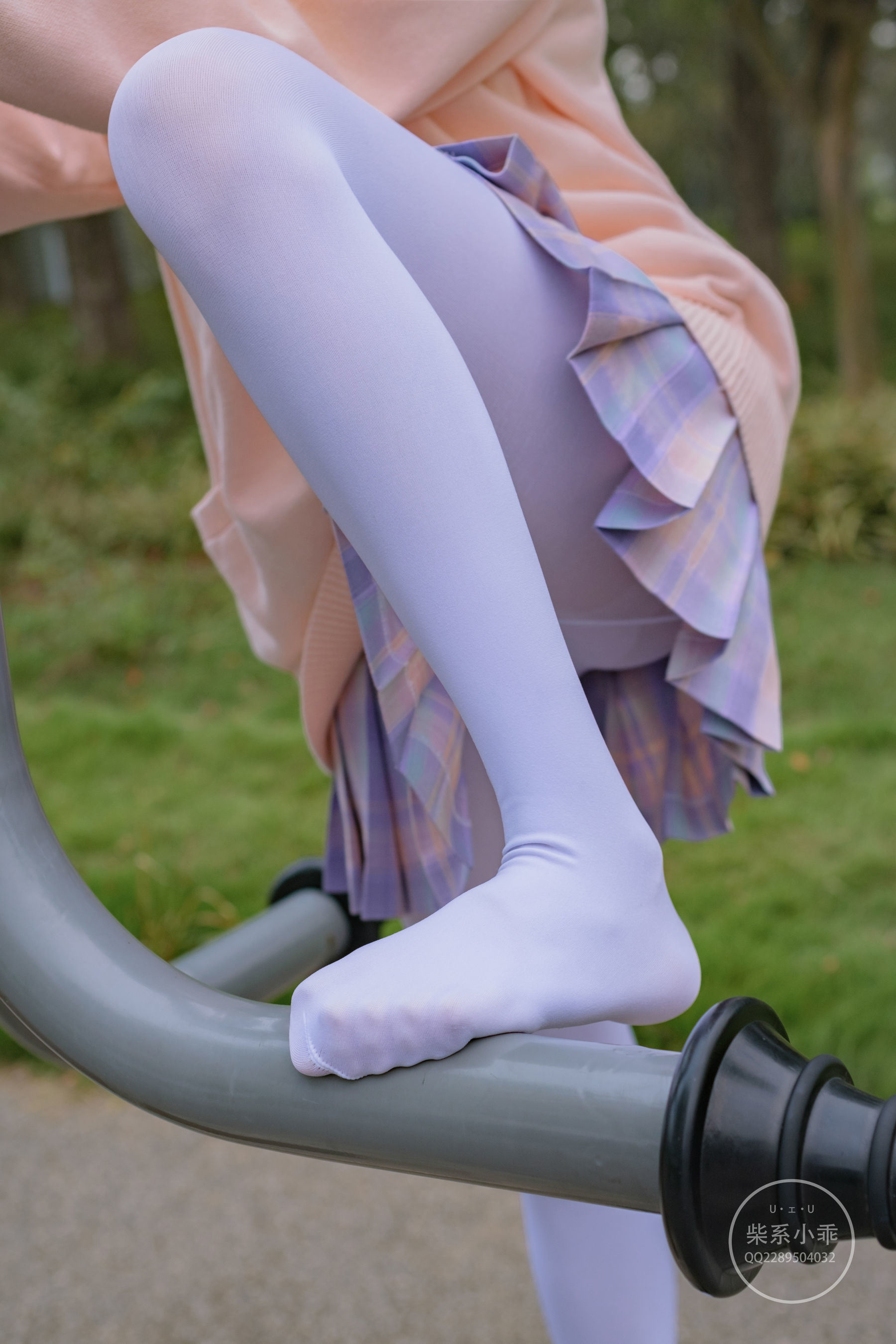 JK Cosplay：柴系小乖(稚乖畫册) - 颓废