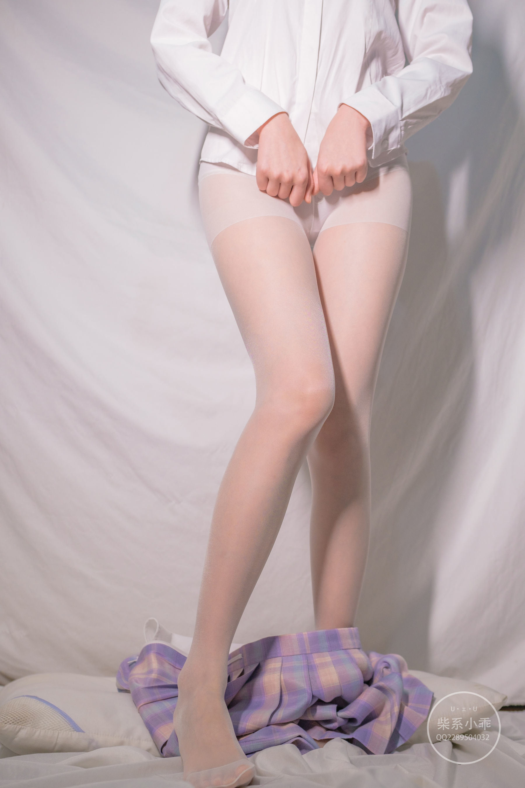 JK Cosplay：柴系小乖(稚乖畫册) - 颓废