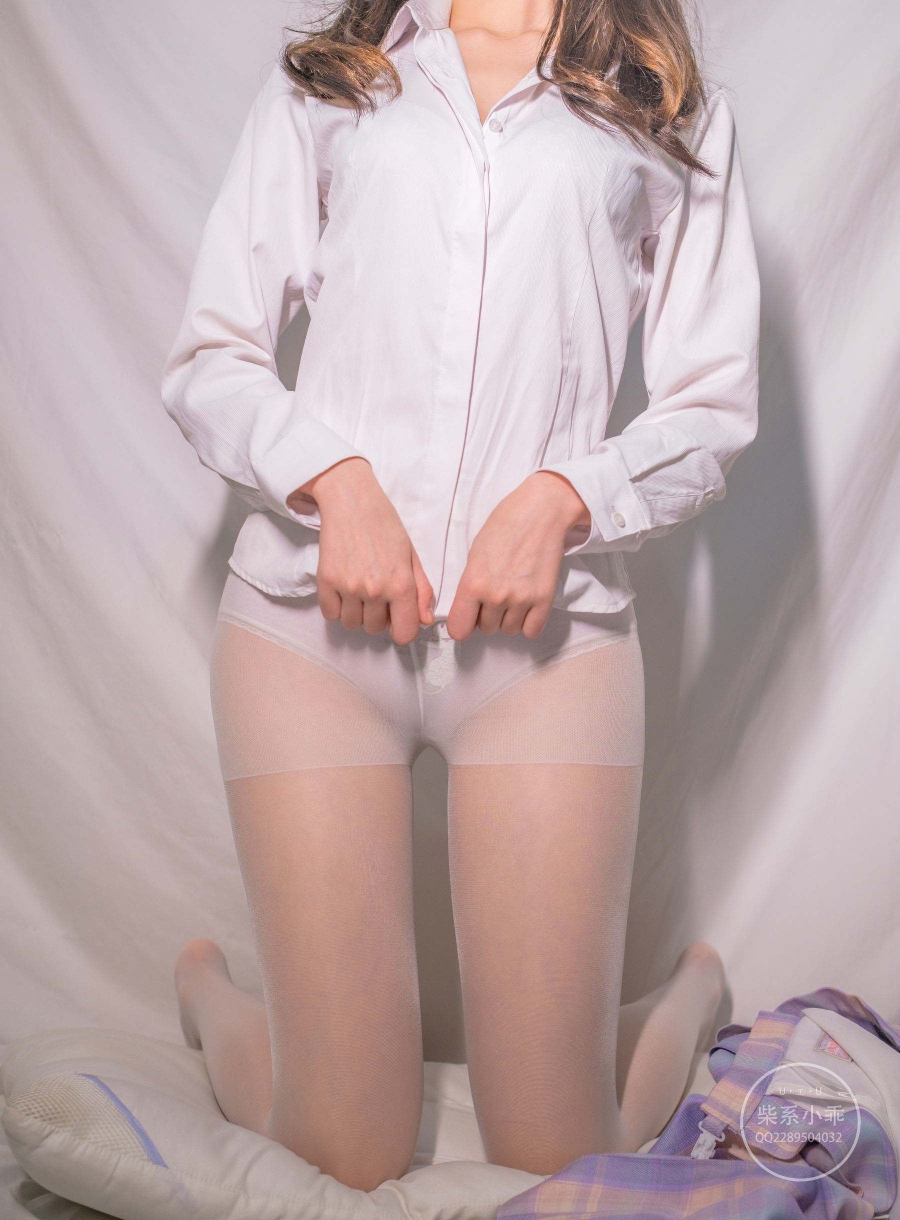 JK Cosplay：柴系小乖(稚乖畫册) - 颓废