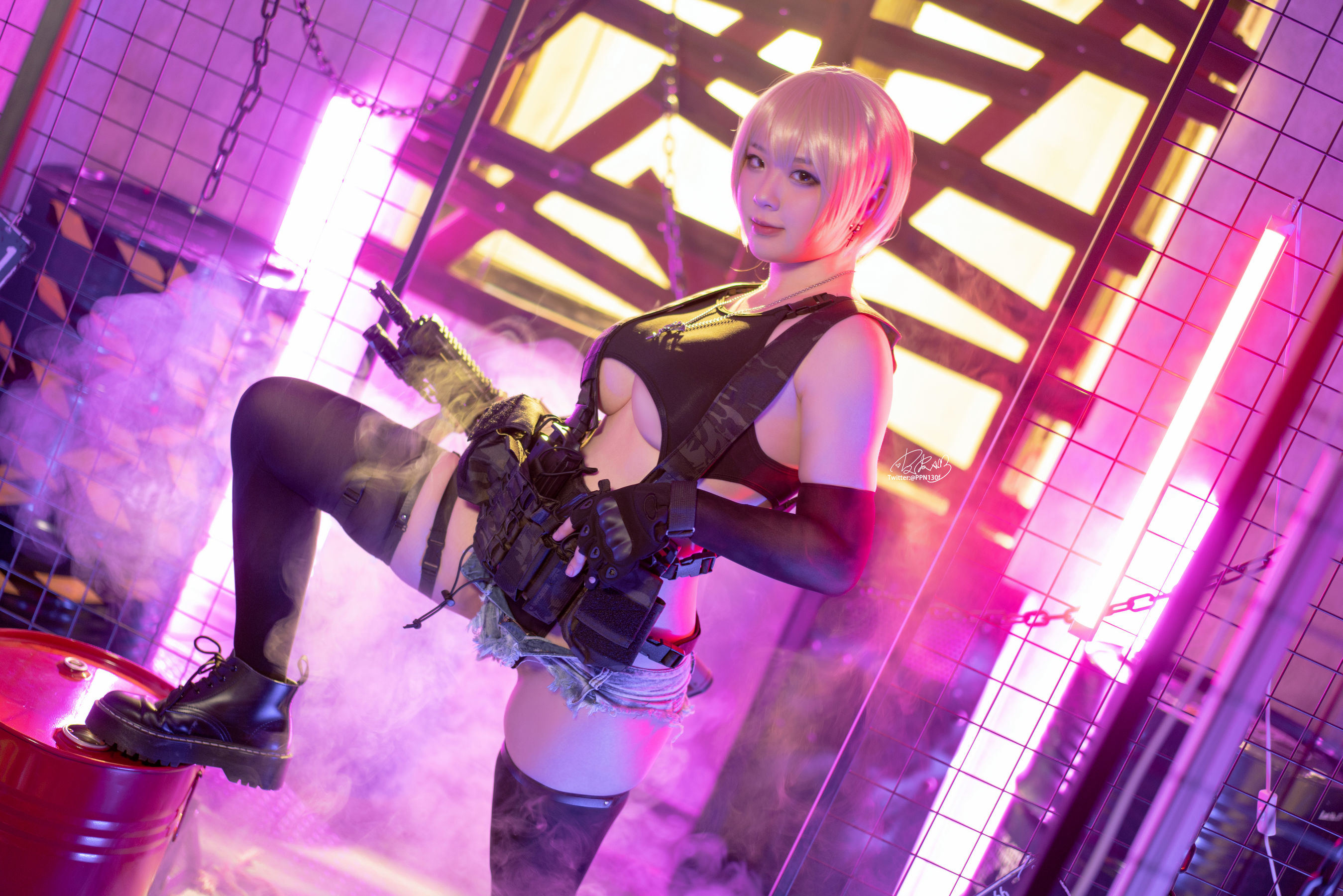 Welfare COS] Pi Pi Nai is so cute la - Tactical Vest