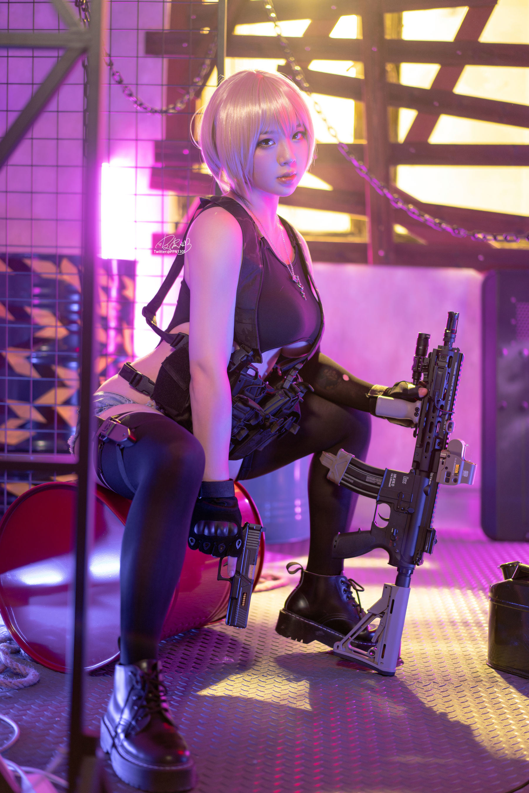 Welfare COS] Pi Pi Nai is so cute la - Tactical Vest