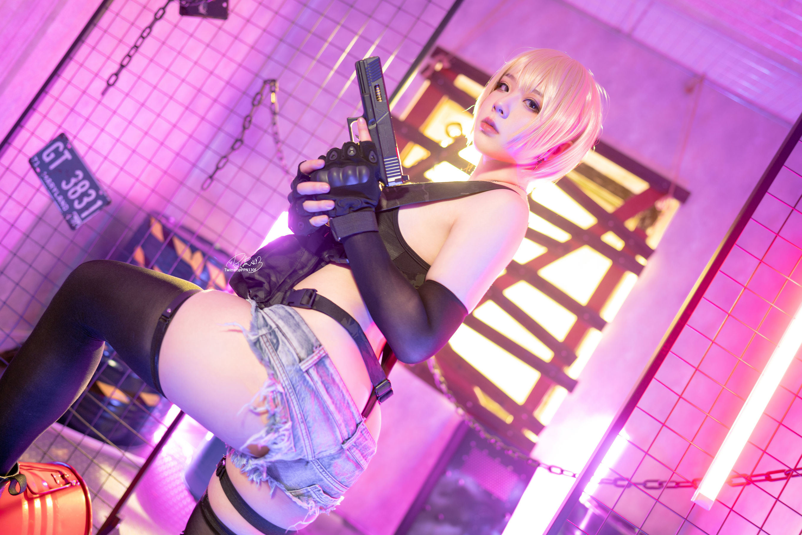 Welfare COS] Pi Pi Nai is so cute la - Tactical Vest
