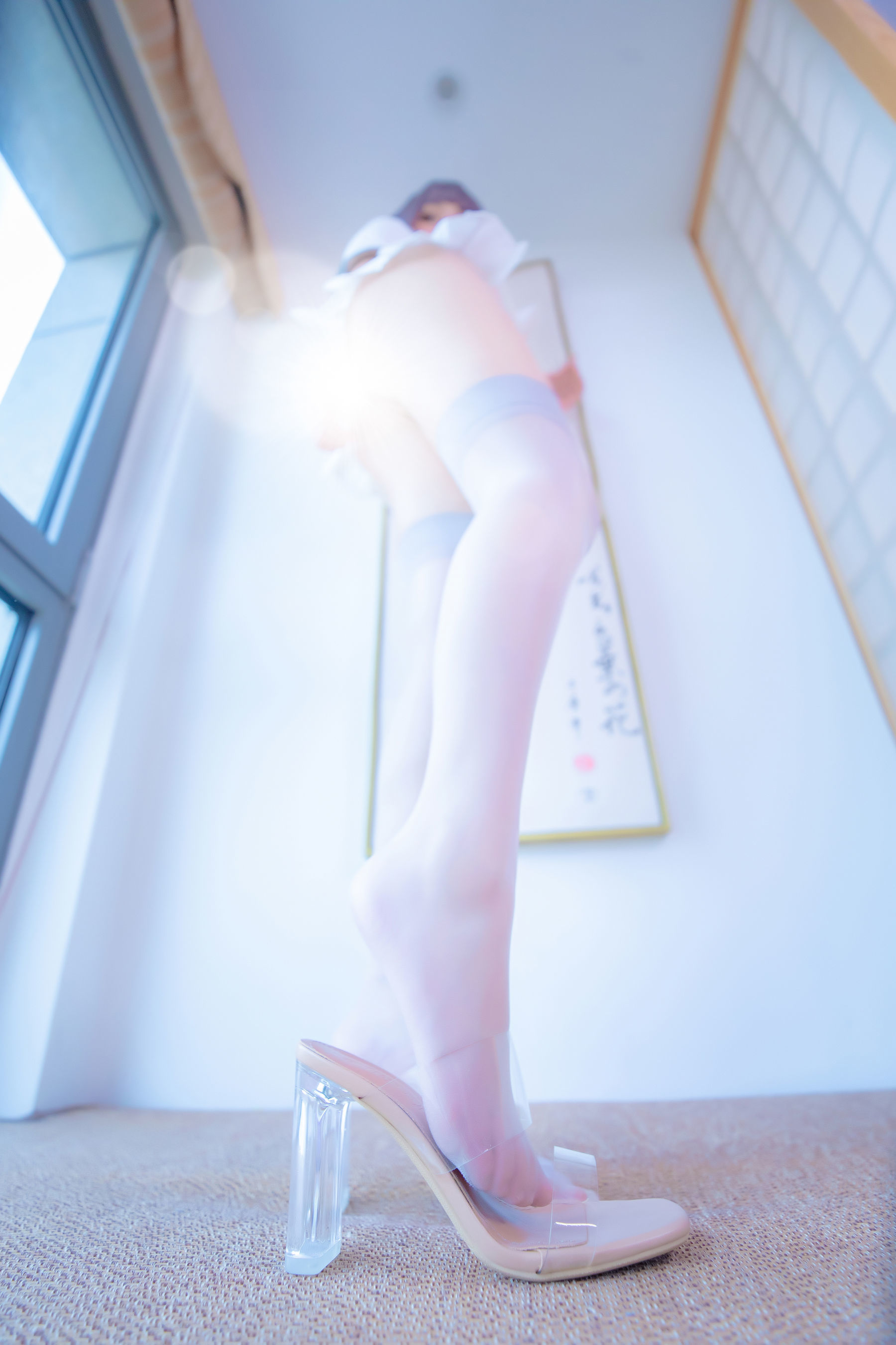 Welfare Cosplay] Kagurazaka Mafuyu Gray Silk Strap JK