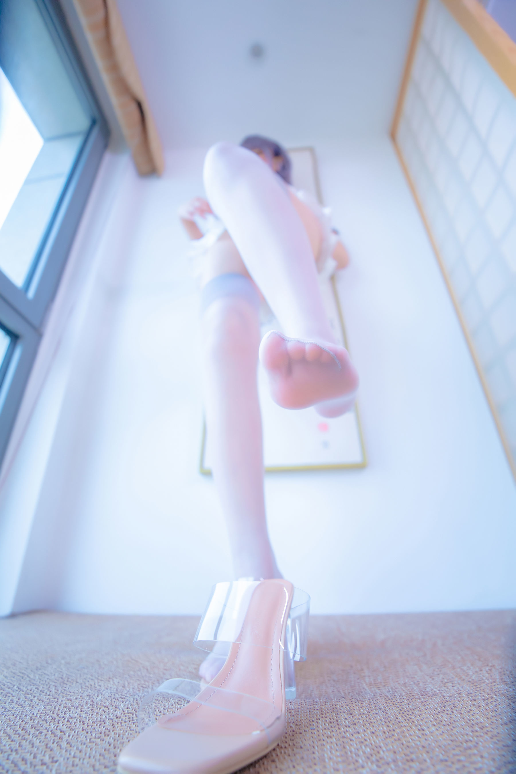Welfare Cosplay] Kagurazaka Mafuyu Gray Silk Strap JK