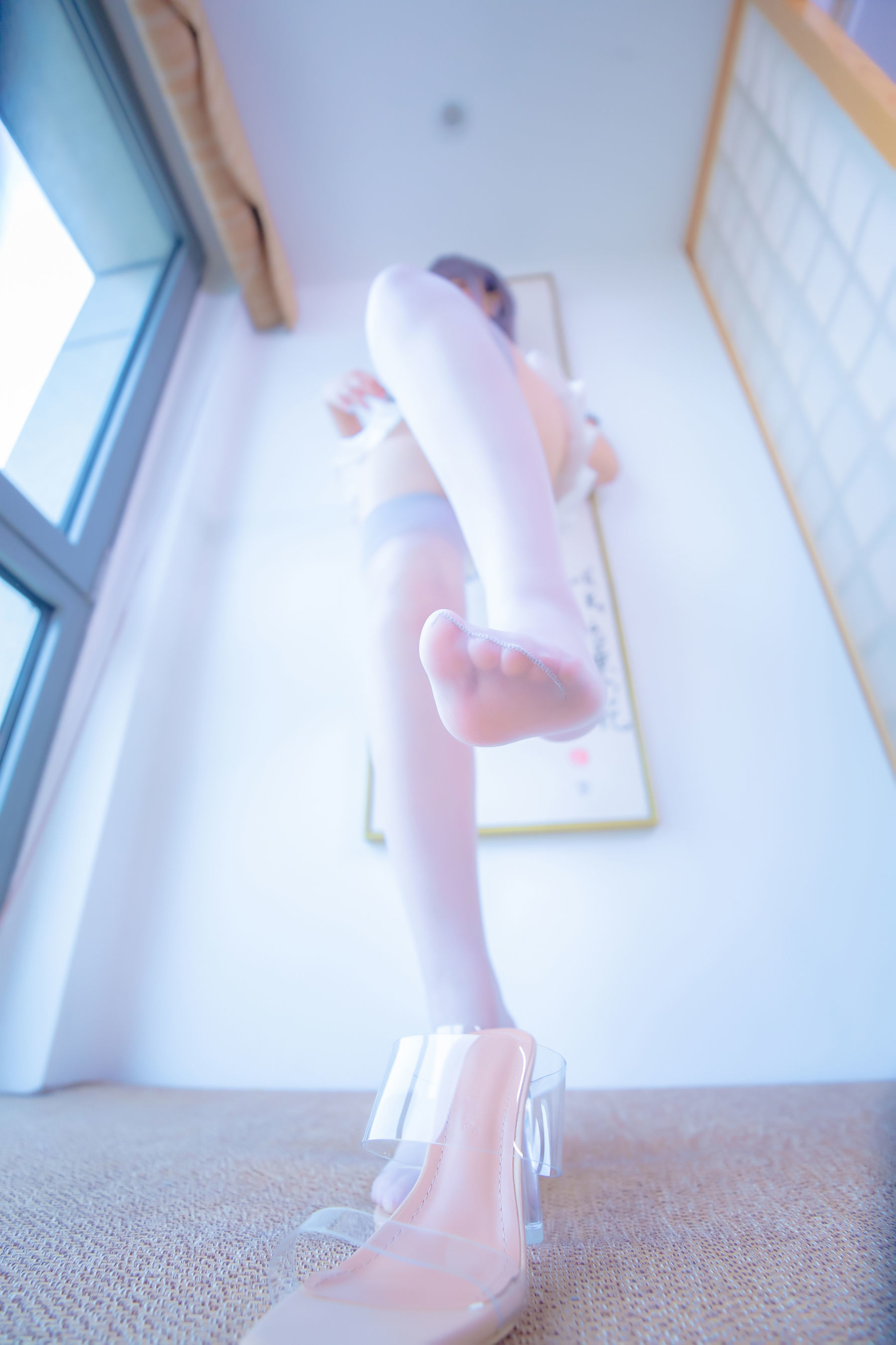 Welfare Cosplay] Kagurazaka Mafuyu Gray Silk Strap JK