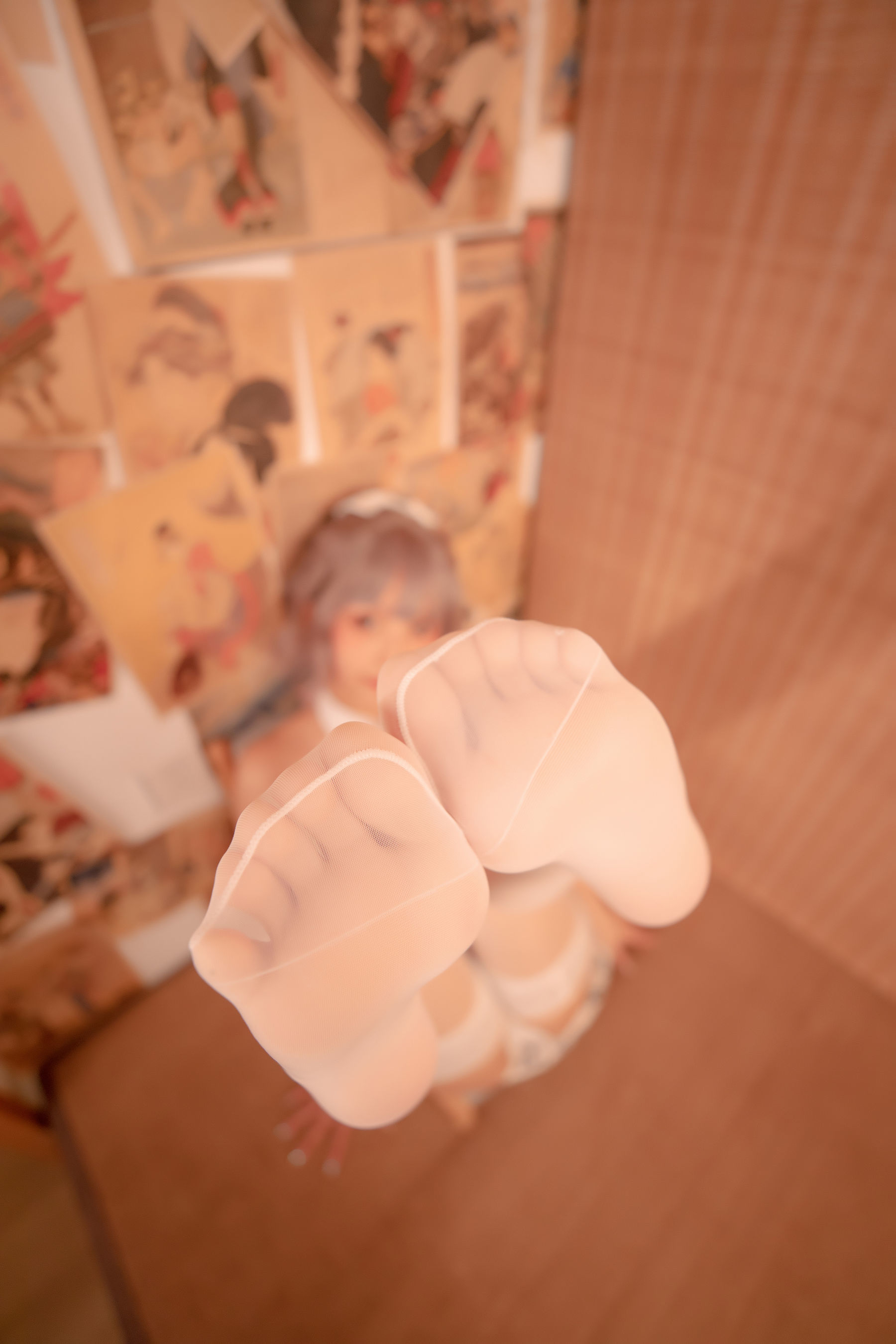 ウェルフェア COS] 神楽坂真冬 白い旗袍