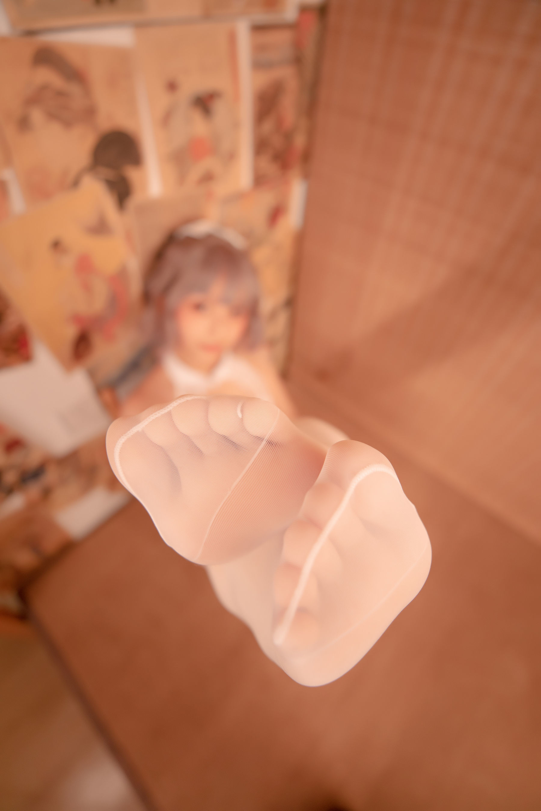 ウェルフェア COS] 神楽坂真冬 白い旗袍