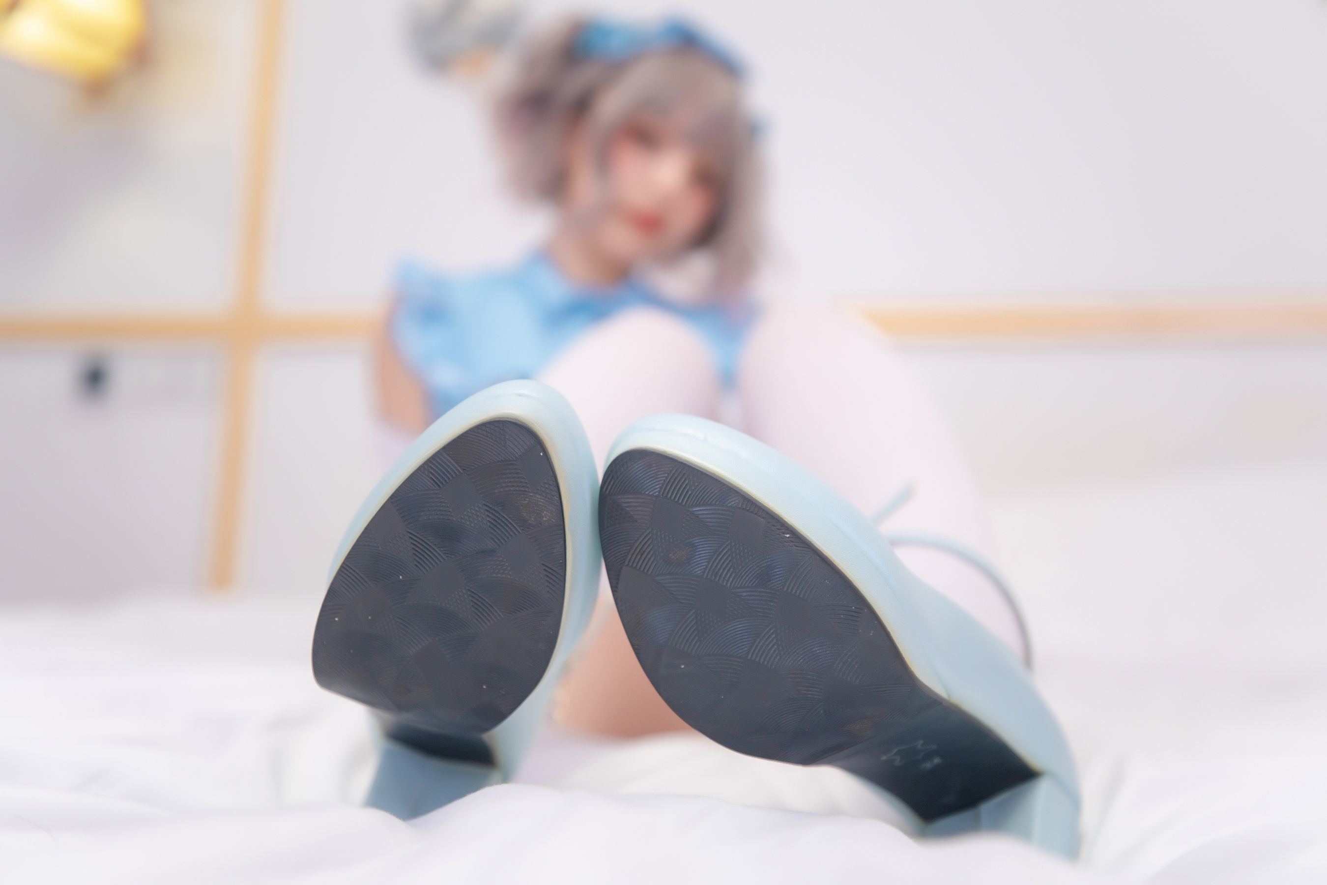 Welfare Cosplay] Kagurazaka Mafuyu Blues Maid