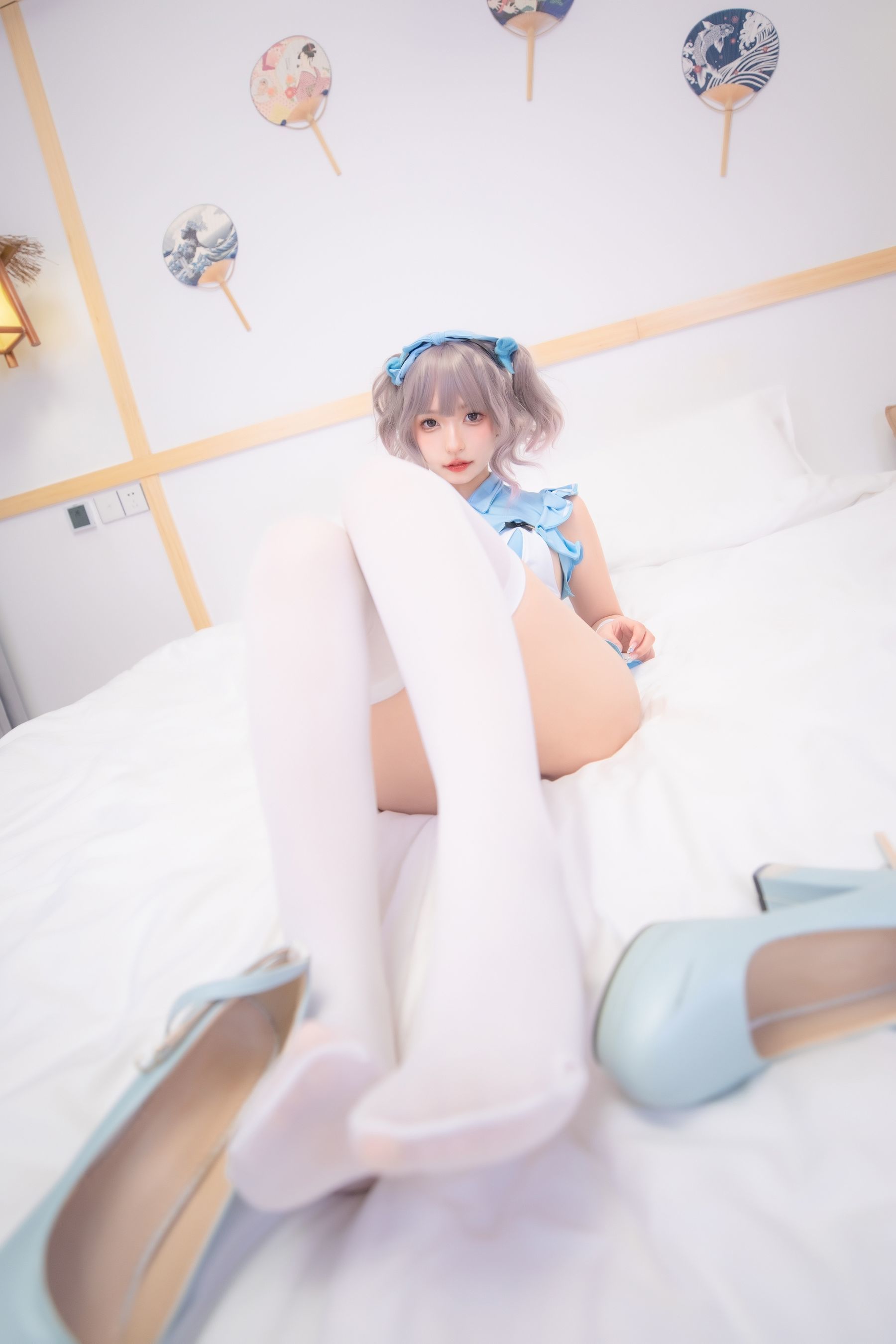 Welfare Cosplay] Kagurazaka Mafuyu Blues Maid
