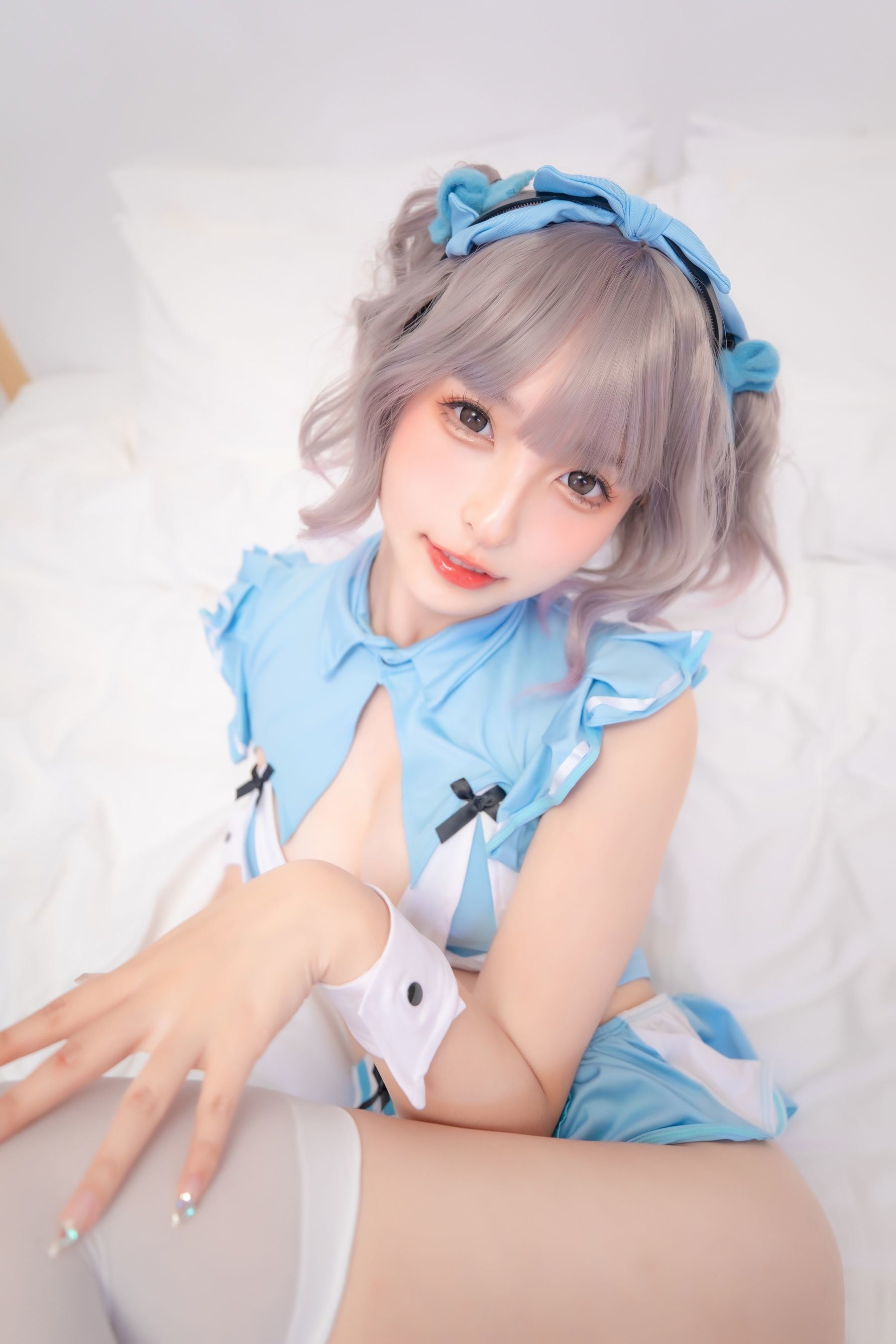 Welfare COS] Kagurazaka Mafuyu Blues Nữ Hầu