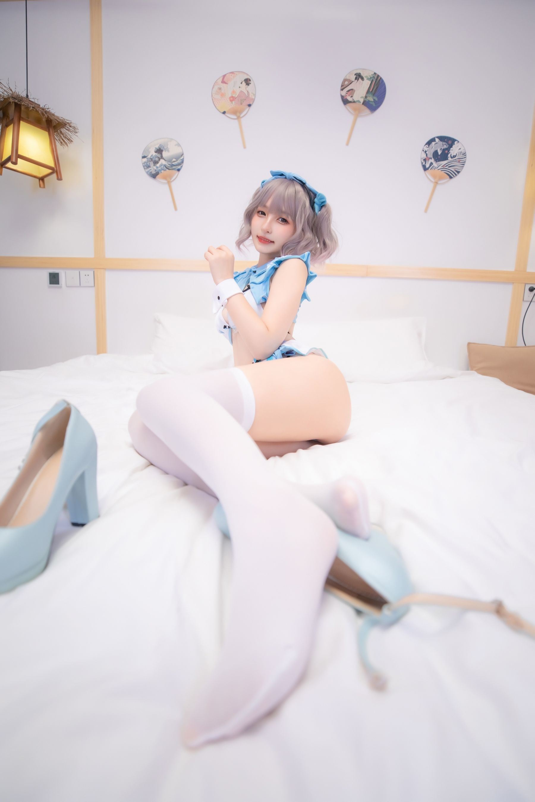Welfare COS] Kagurazaka Mafuyu Blues Nữ Hầu
