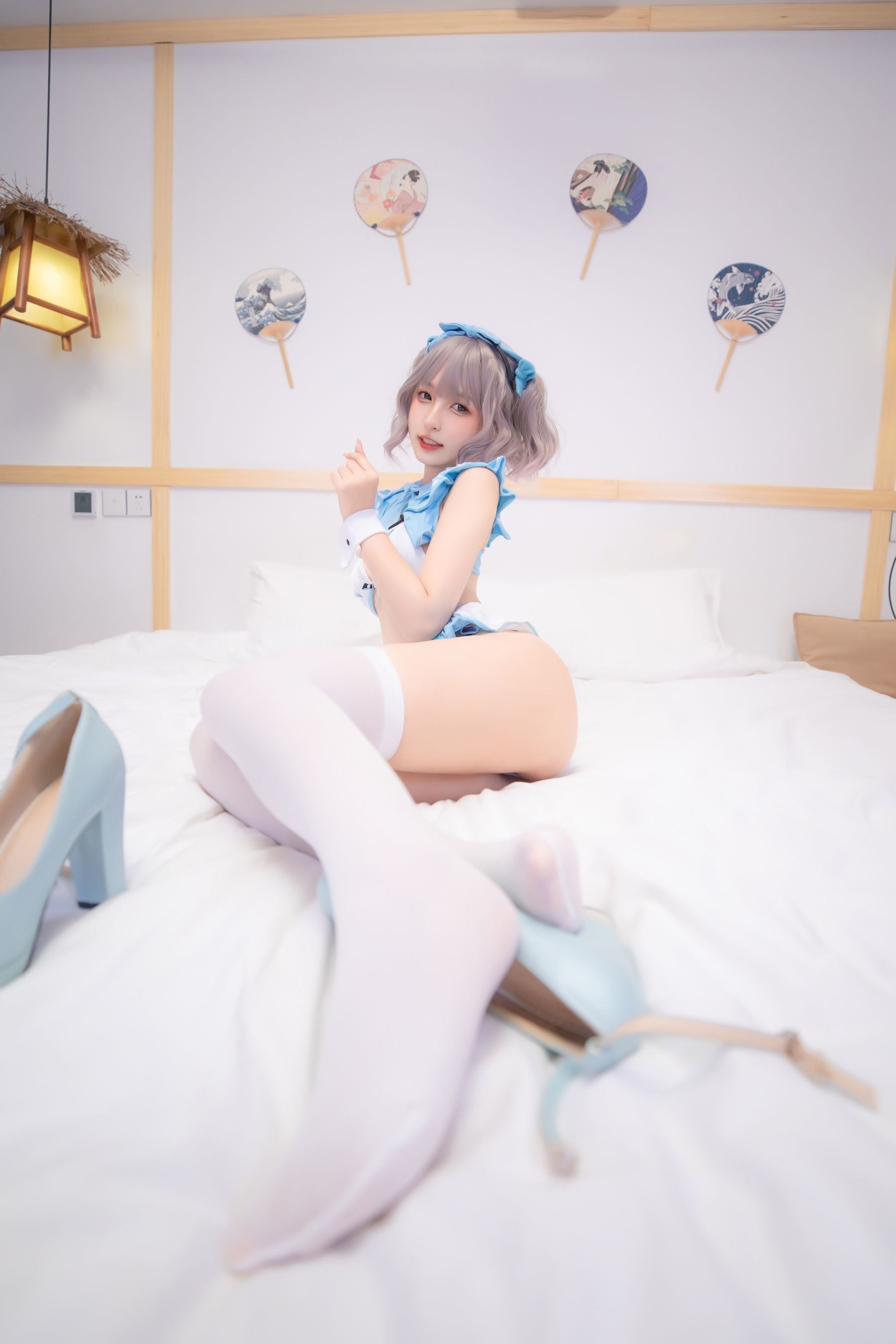 Welfare COS] Kagurazaka Mafuyu Blues Nữ Hầu
