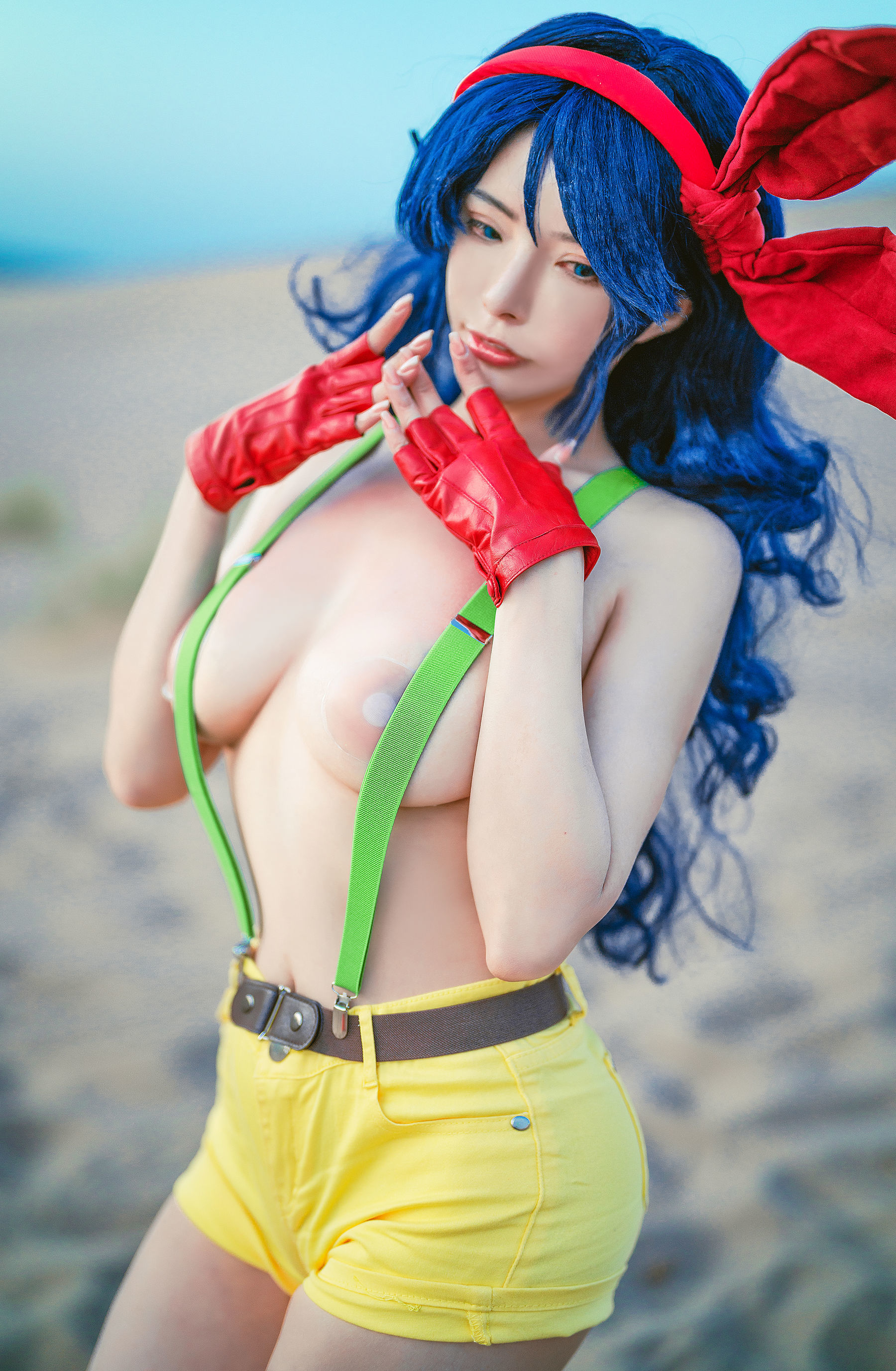 福利COS] 秋和柯基(夏小秋秋秋) - 蘭琪（七龍珠）